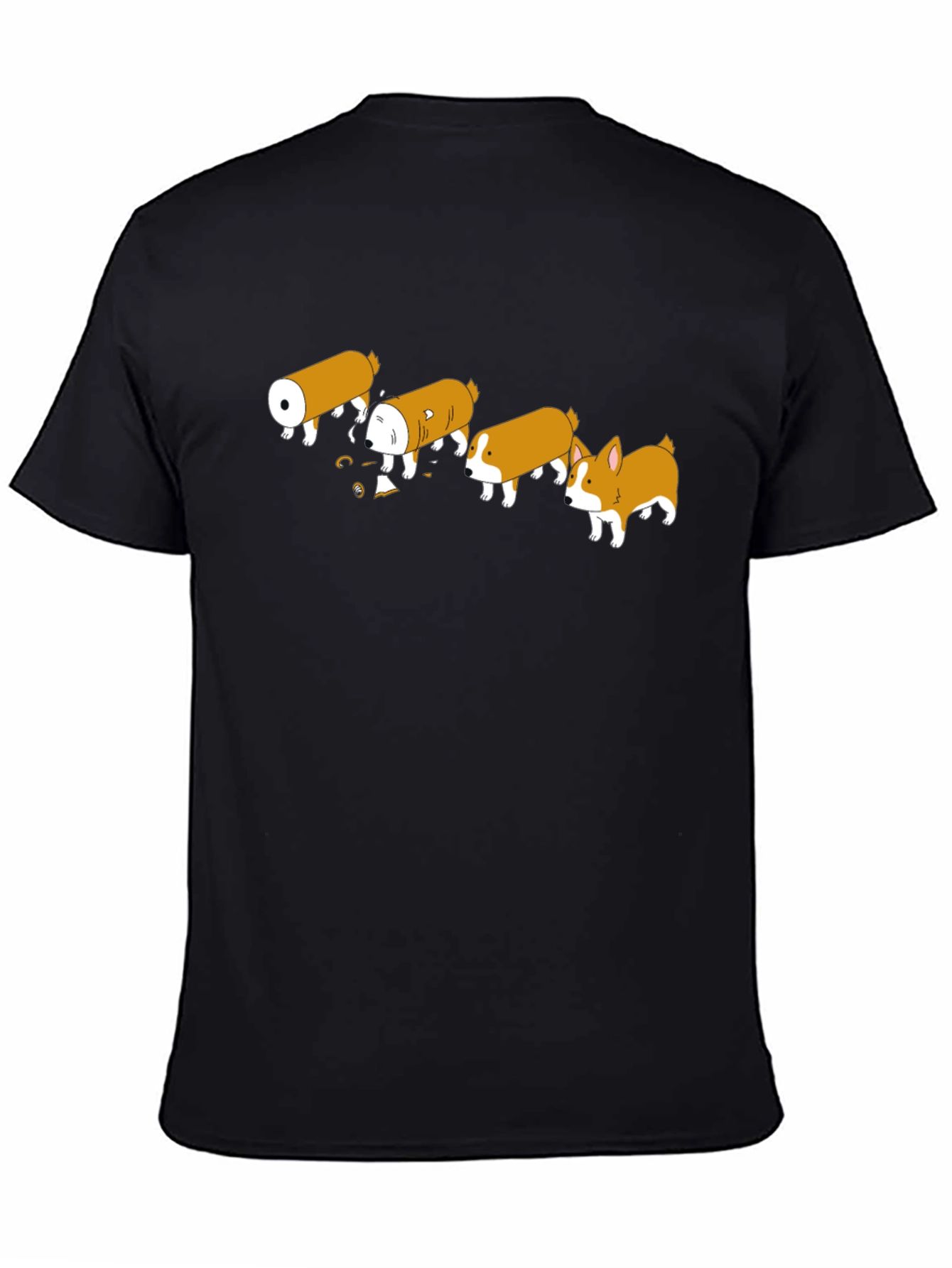 Corgi Sausage Evolution Funny T-Shirt