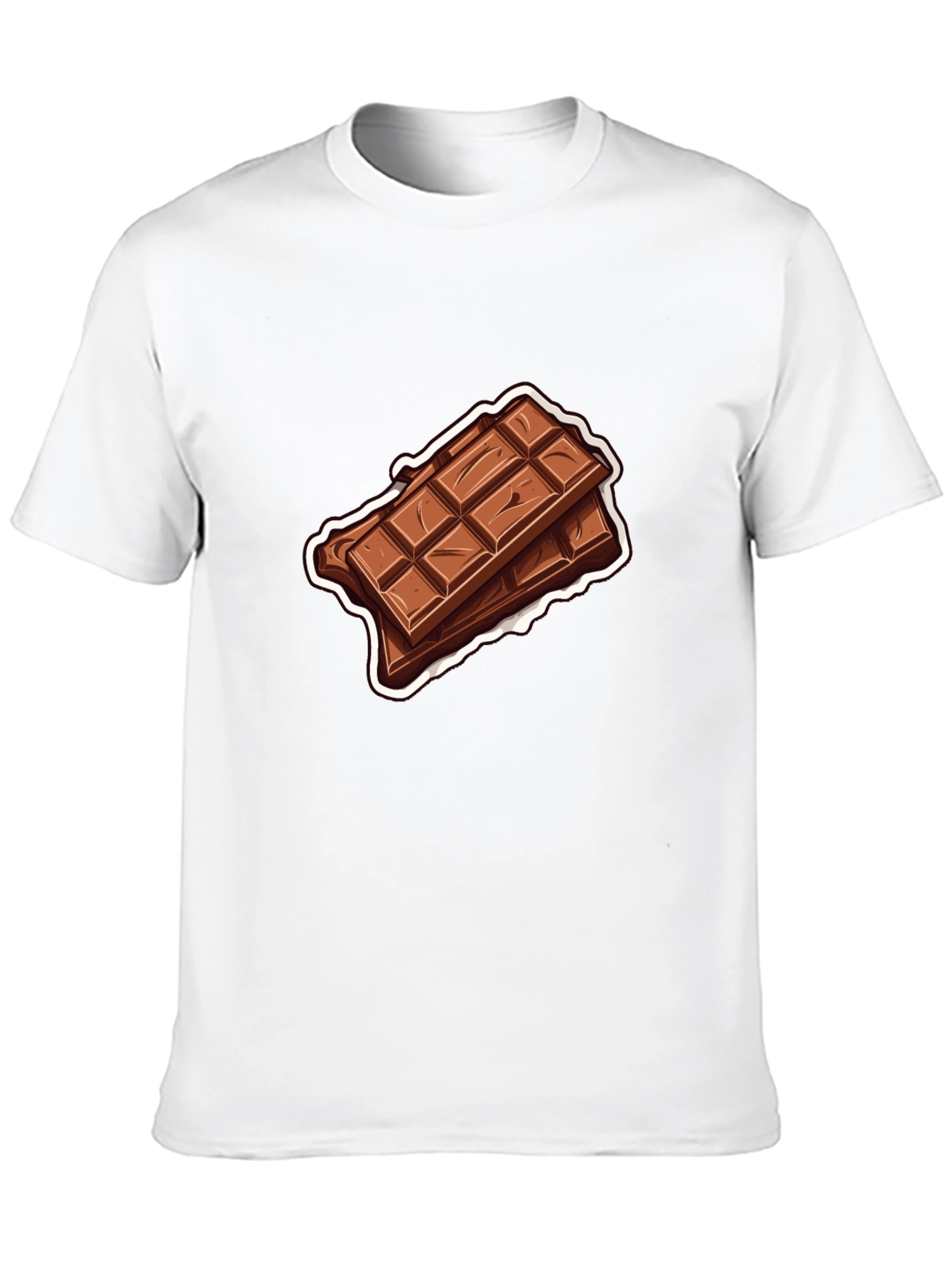 Chocolate Bar Graphic Tee - Black