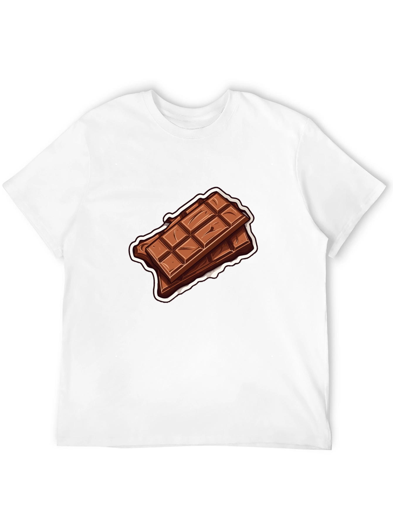 Chocolate Bar Graphic Tee - Black