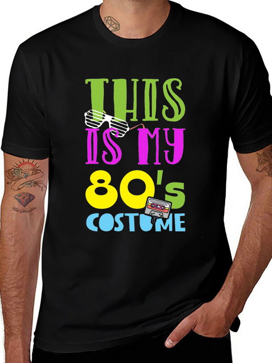 80s Costume T-Shirt - Retro Party Tee