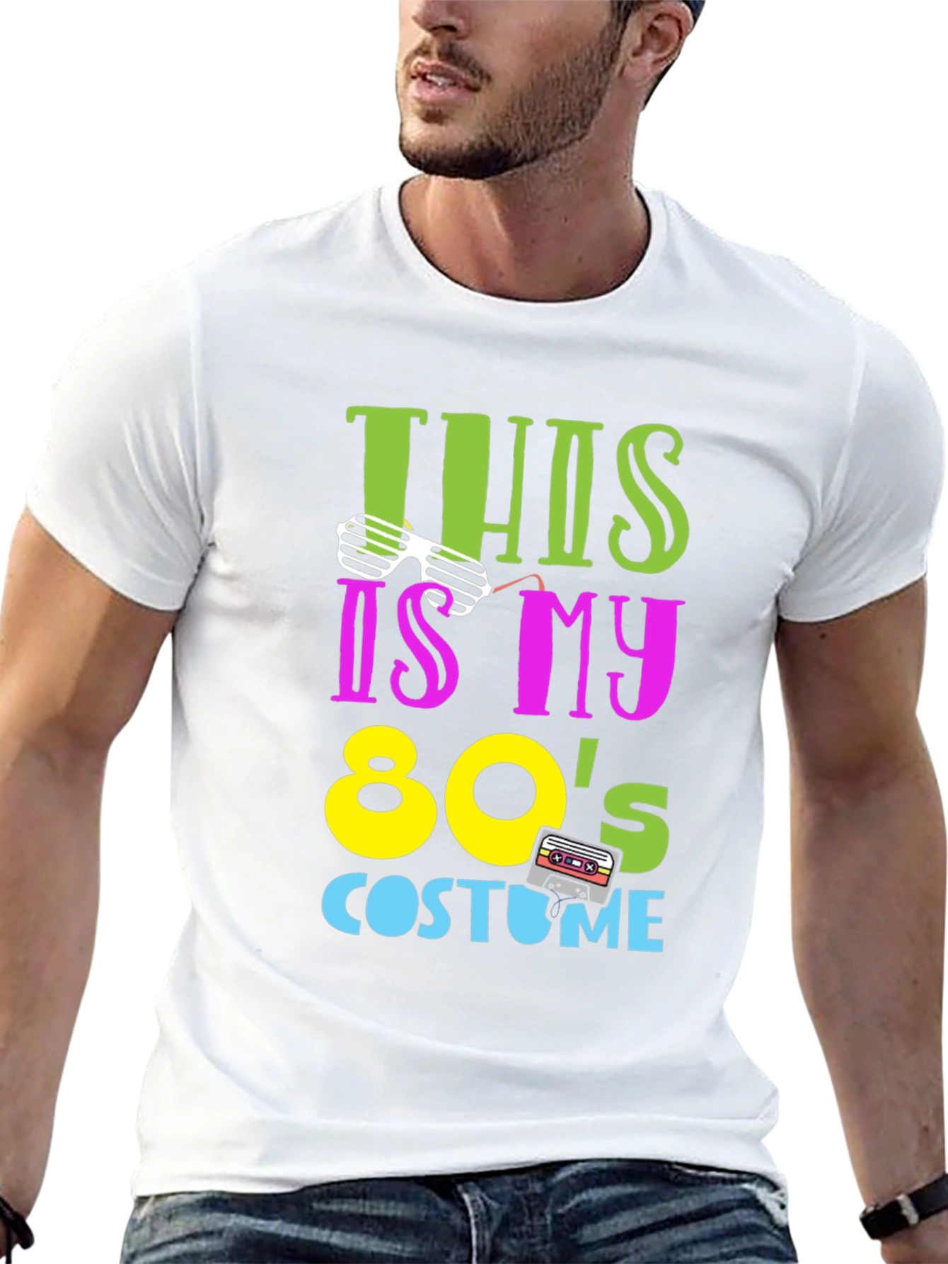 80s Costume T-Shirt - Retro Party Tee