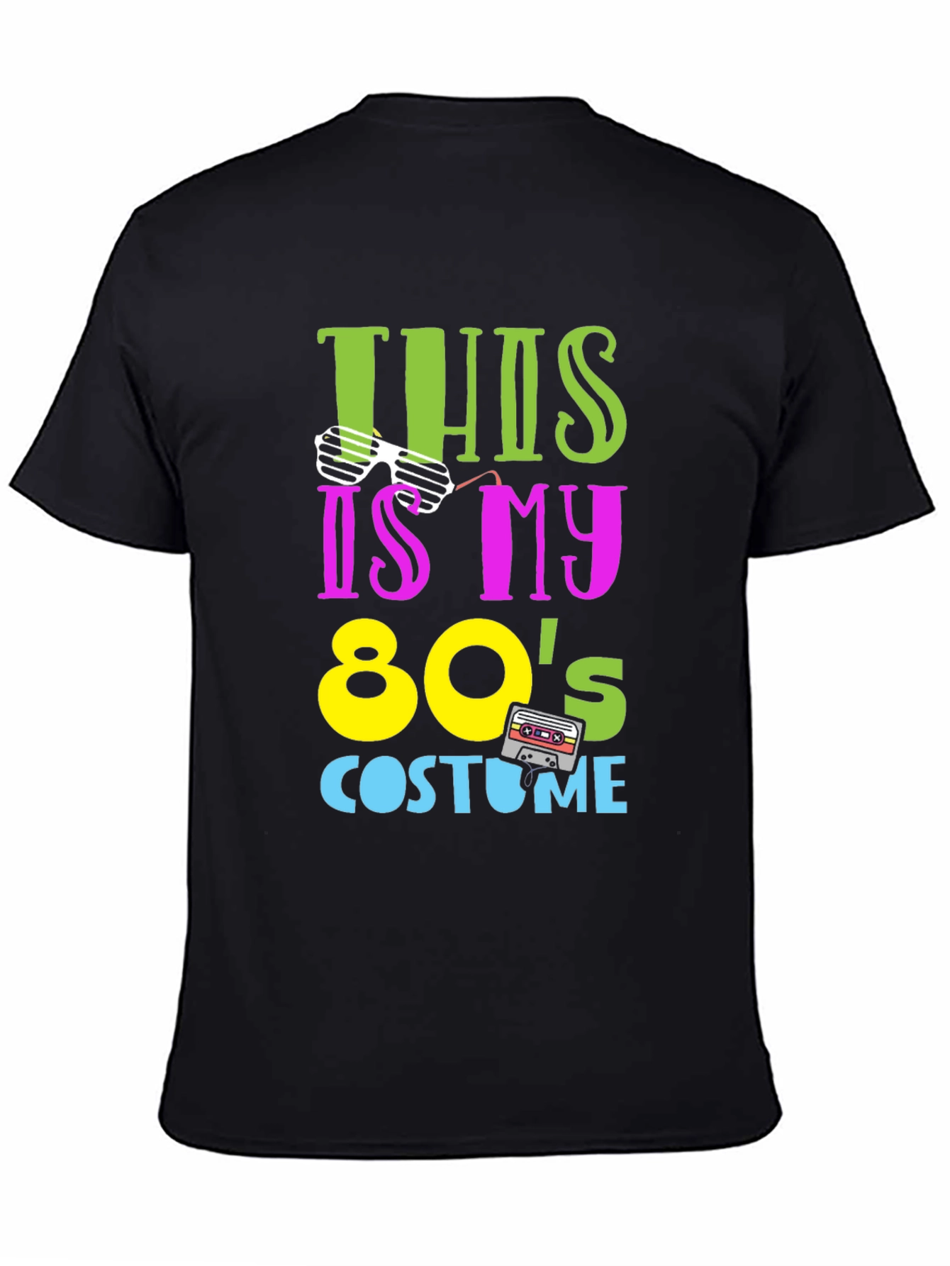 80s Costume T-Shirt - Retro Party Tee