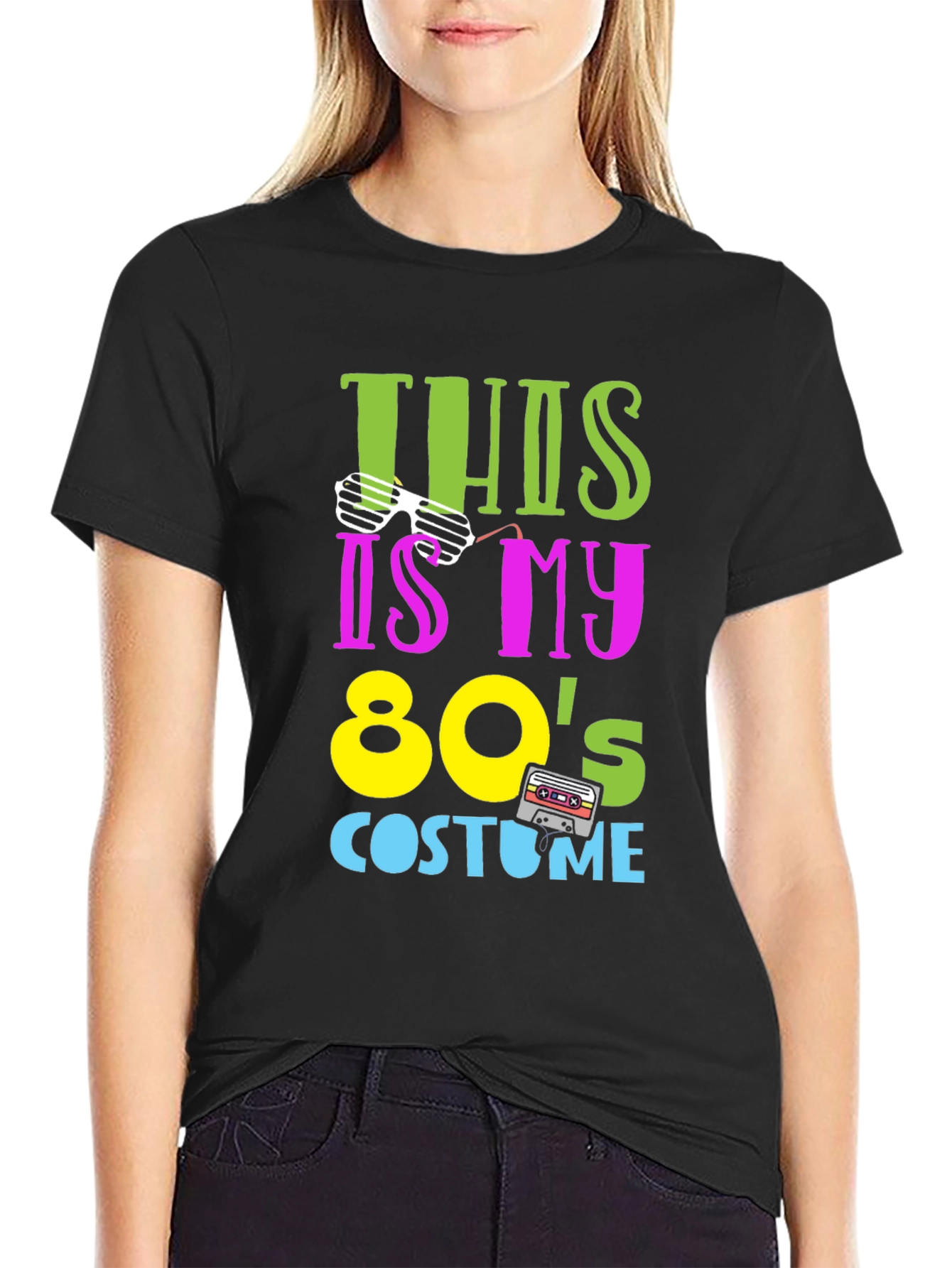 80s Costume T-Shirt - Retro Party Tee