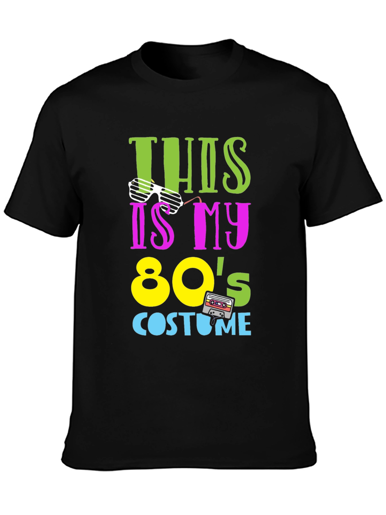 80s Costume T-Shirt - Retro Party Tee