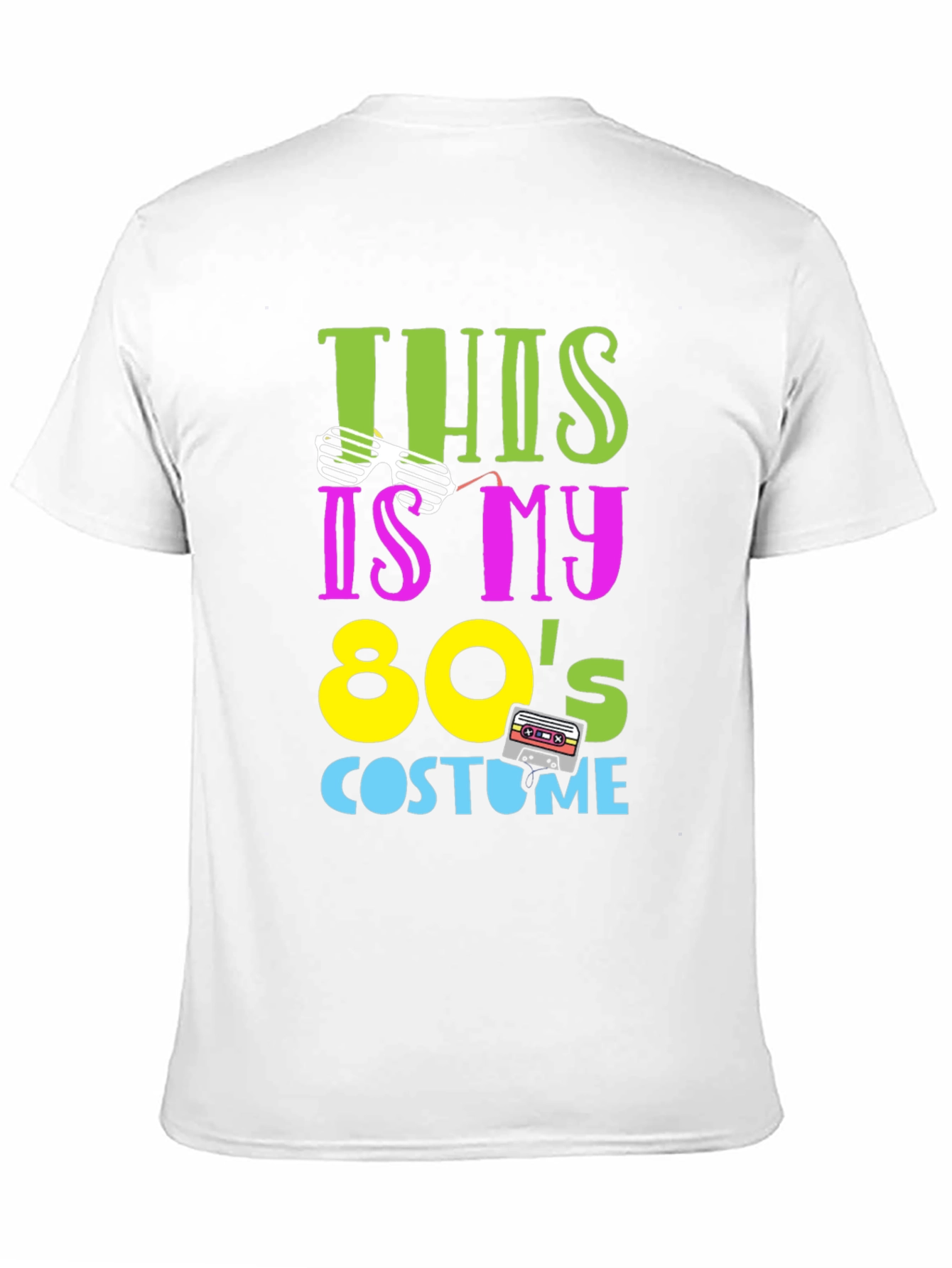 80s Costume T-Shirt - Retro Party Tee