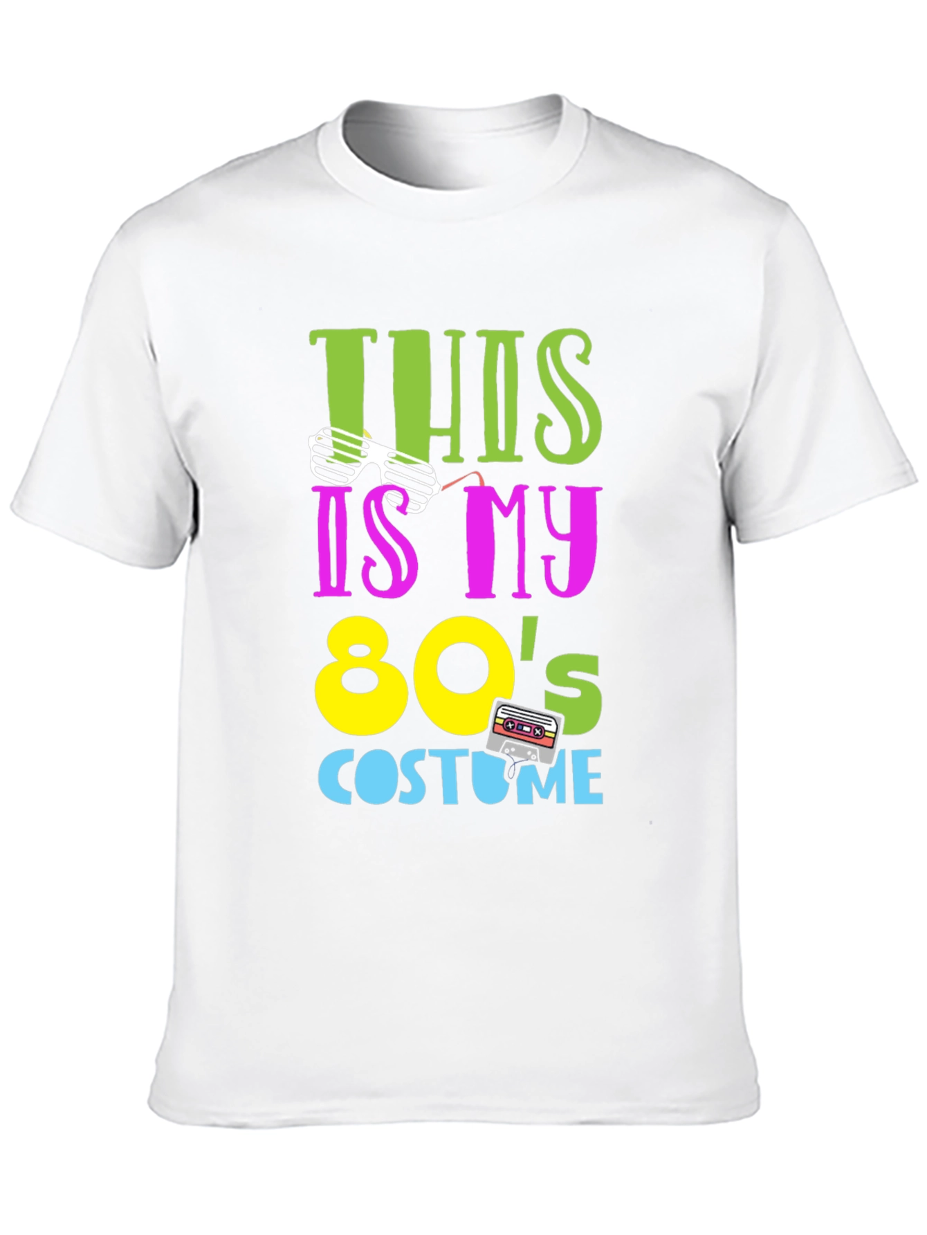 80s Costume T-Shirt - Retro Party Tee