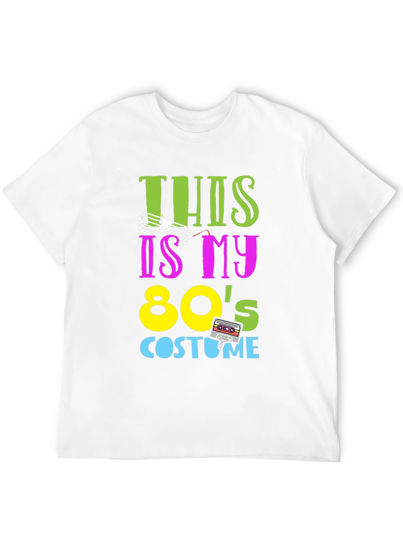 80s Costume T-Shirt - Retro Party Tee