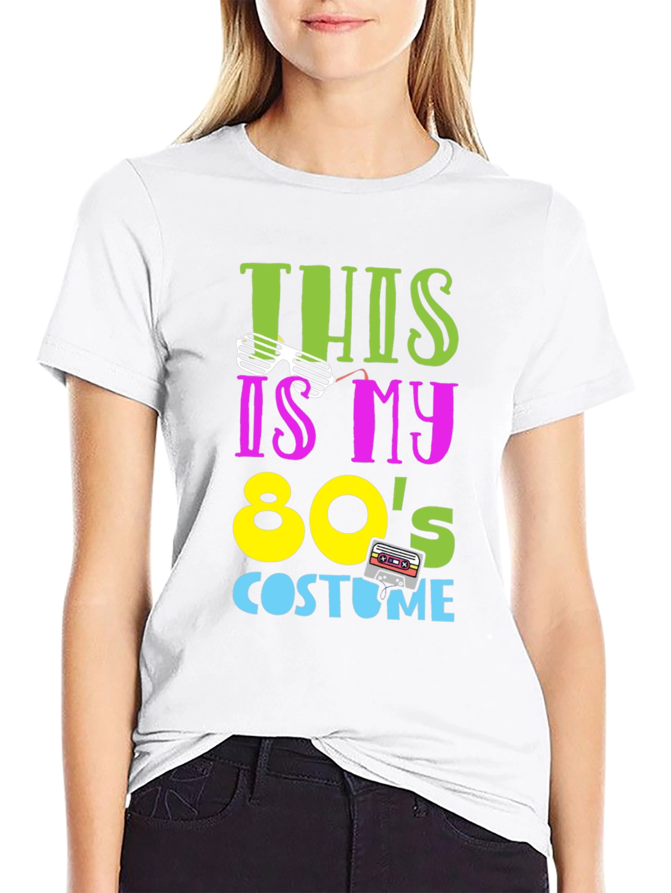80s Costume T-Shirt - Retro Party Tee