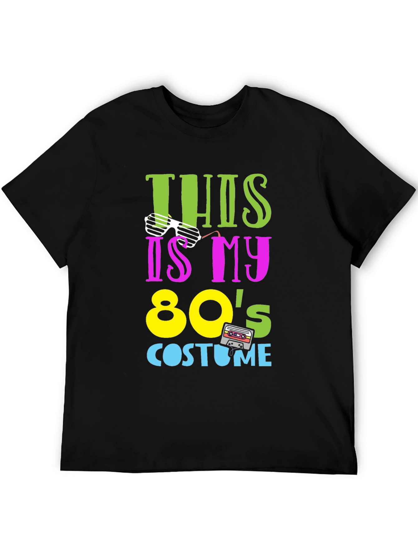 80s Costume T-Shirt - Retro Party Tee