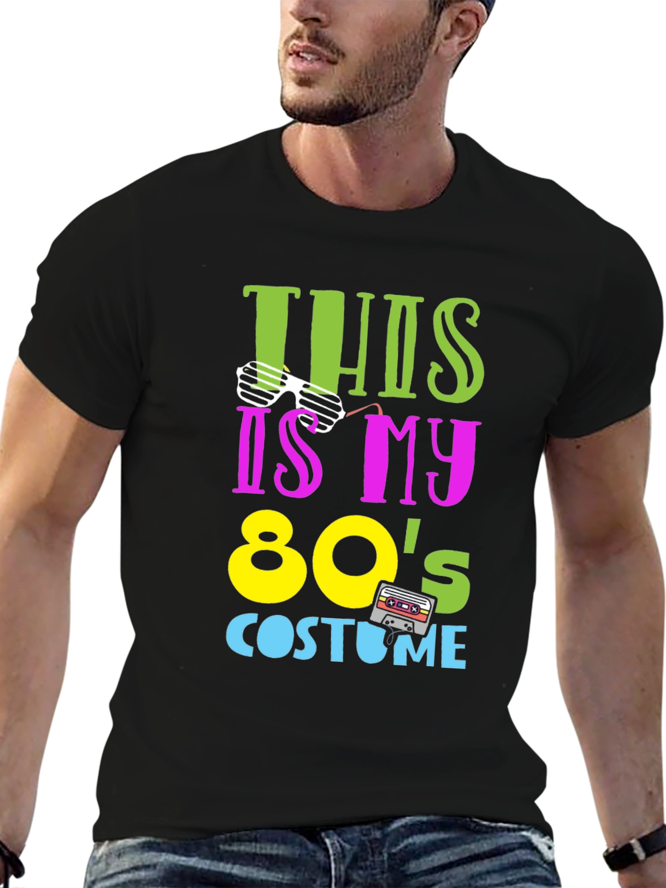 80s Costume T-Shirt - Retro Party Tee