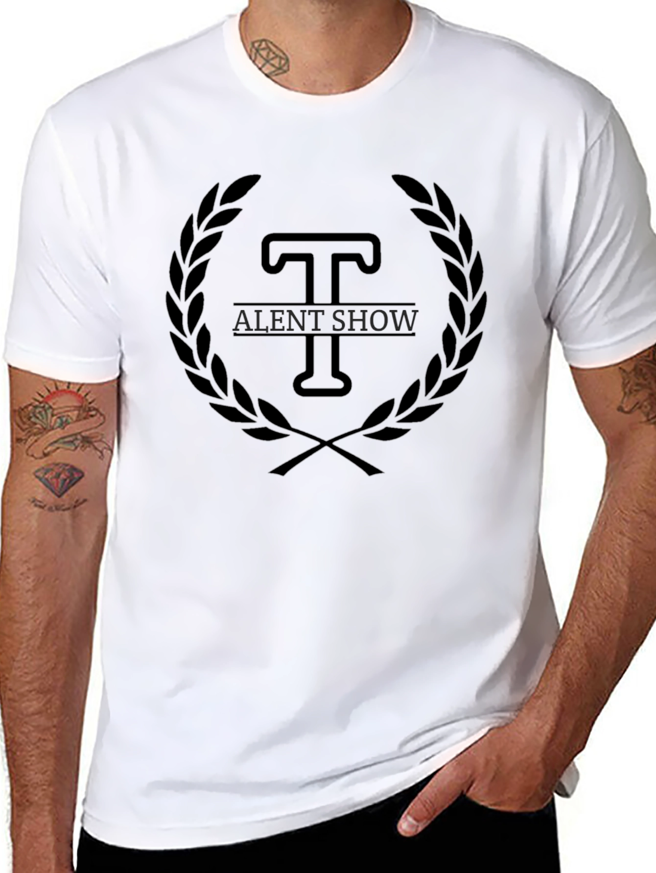 Talent Show T-Shirt Black Graphic Tee
