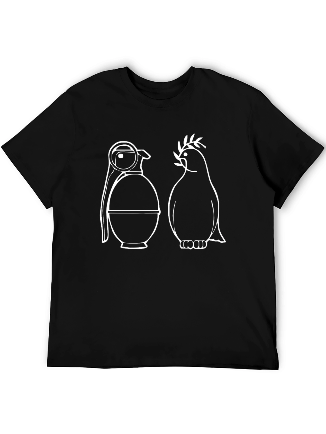 Peace or Pieces T-Shirt: Grenade & Dove Design