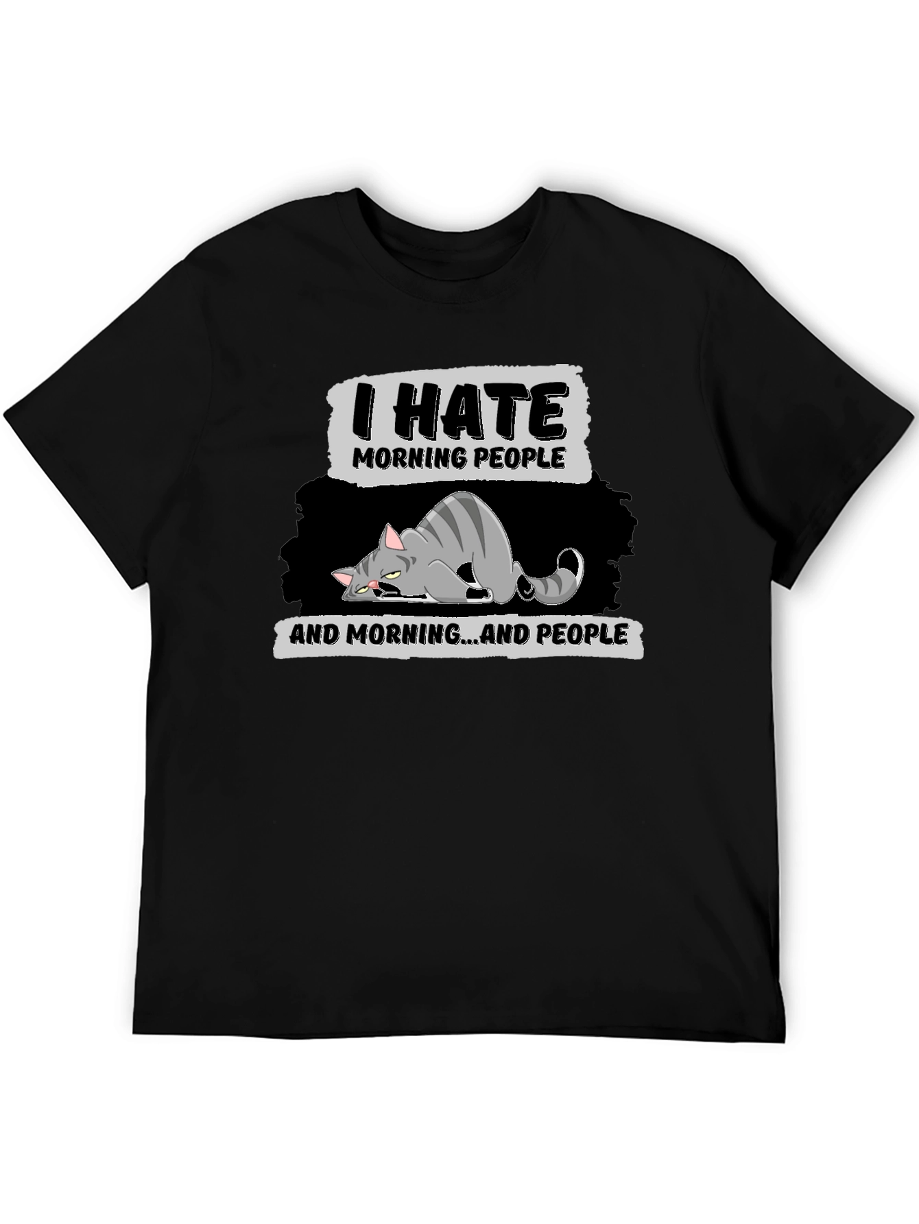 I Hate Morning People Graphic T-Shirt