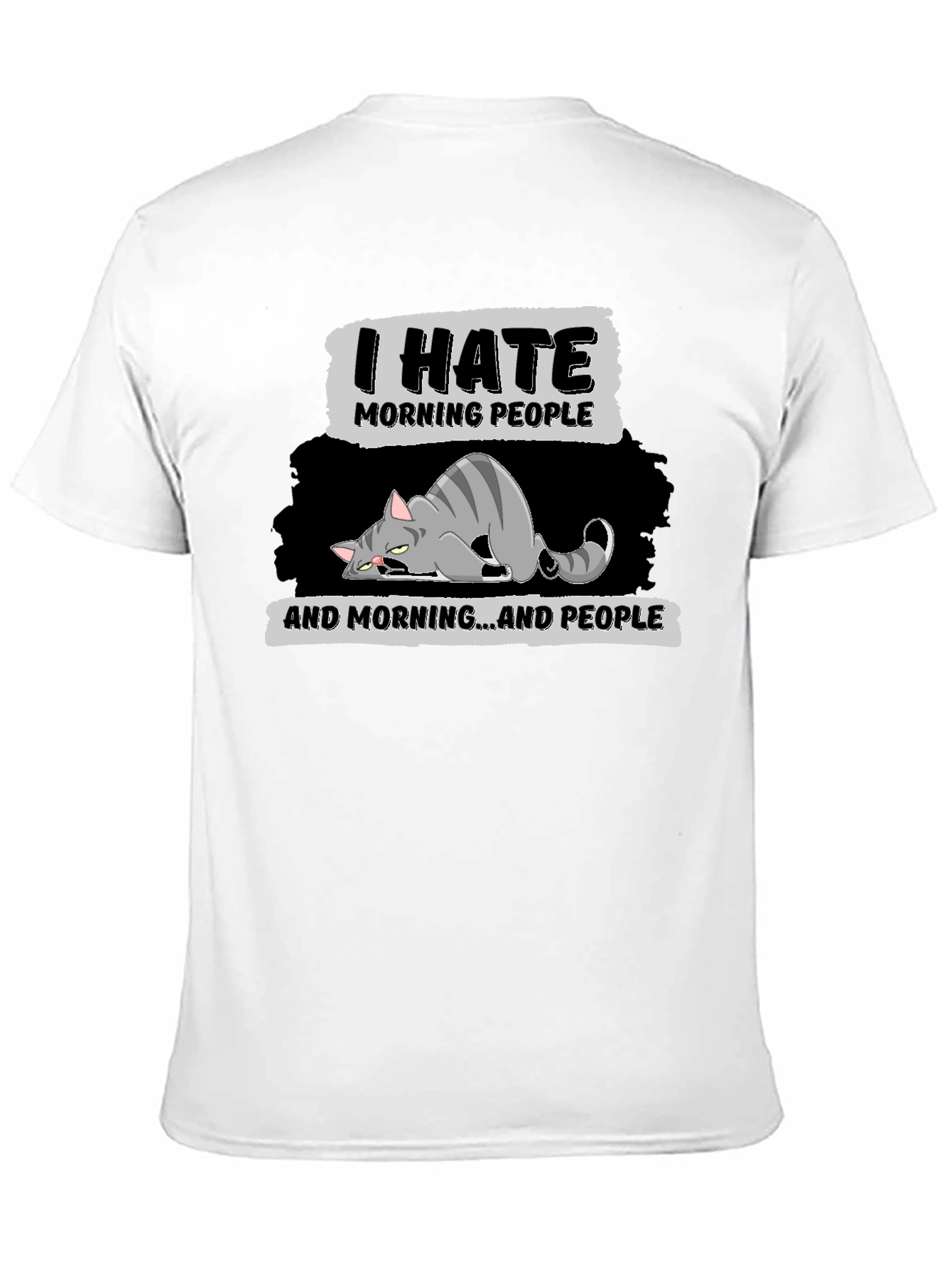 I Hate Morning People Graphic T-Shirt