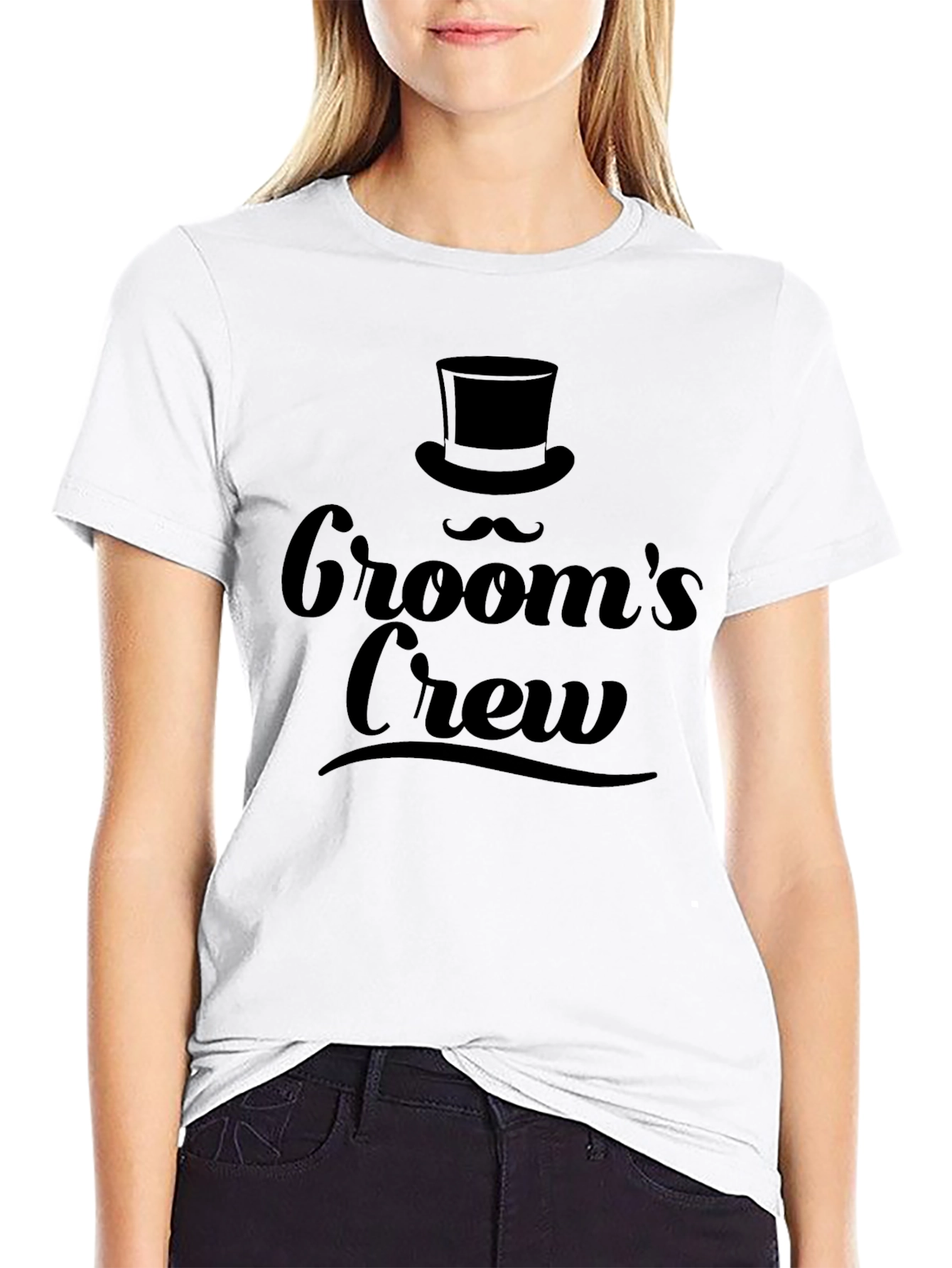 Grooms Crew T-Shirt - Wedding Party Apparel