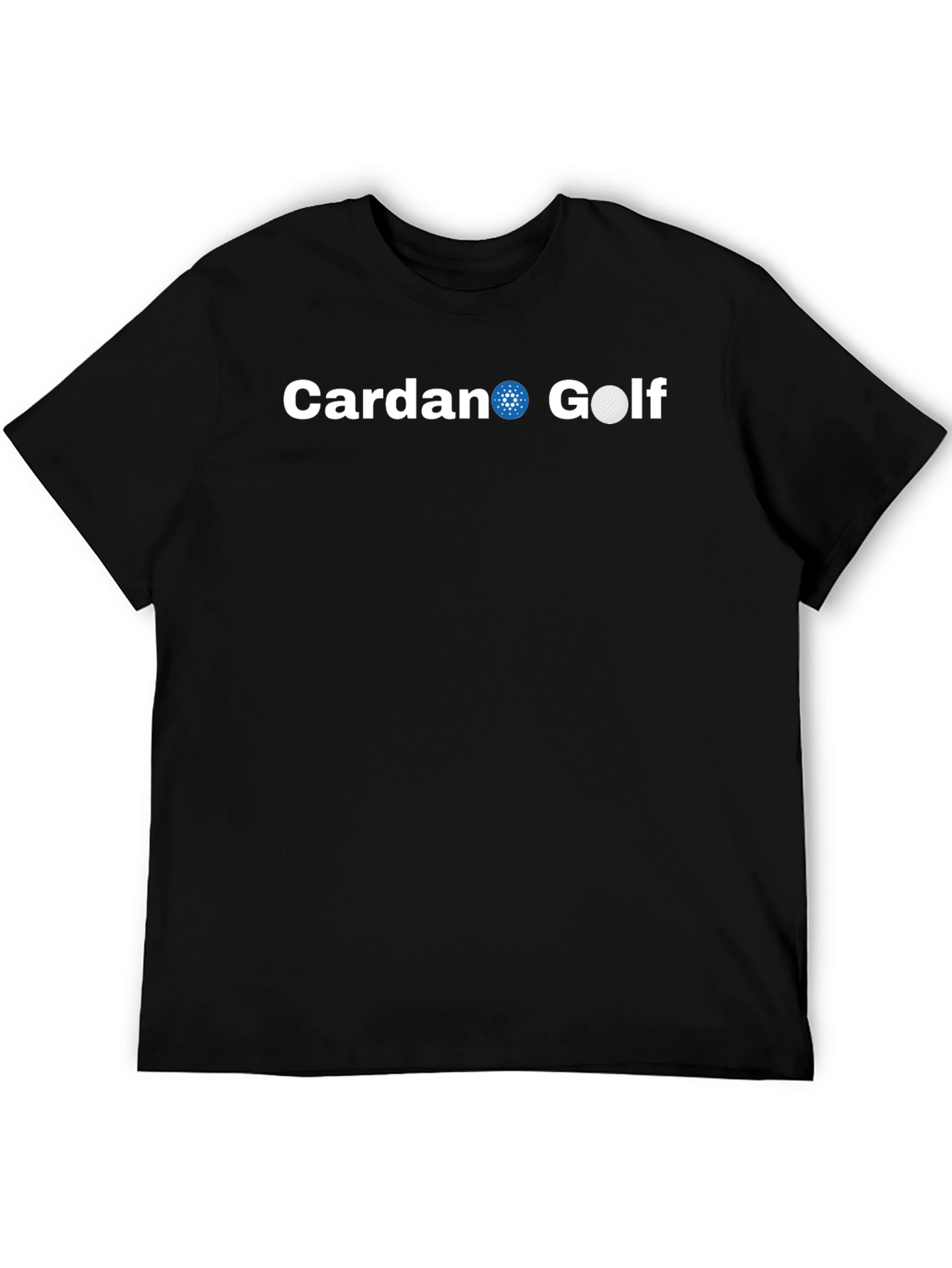 Cardano Golf Black T-Shirt
