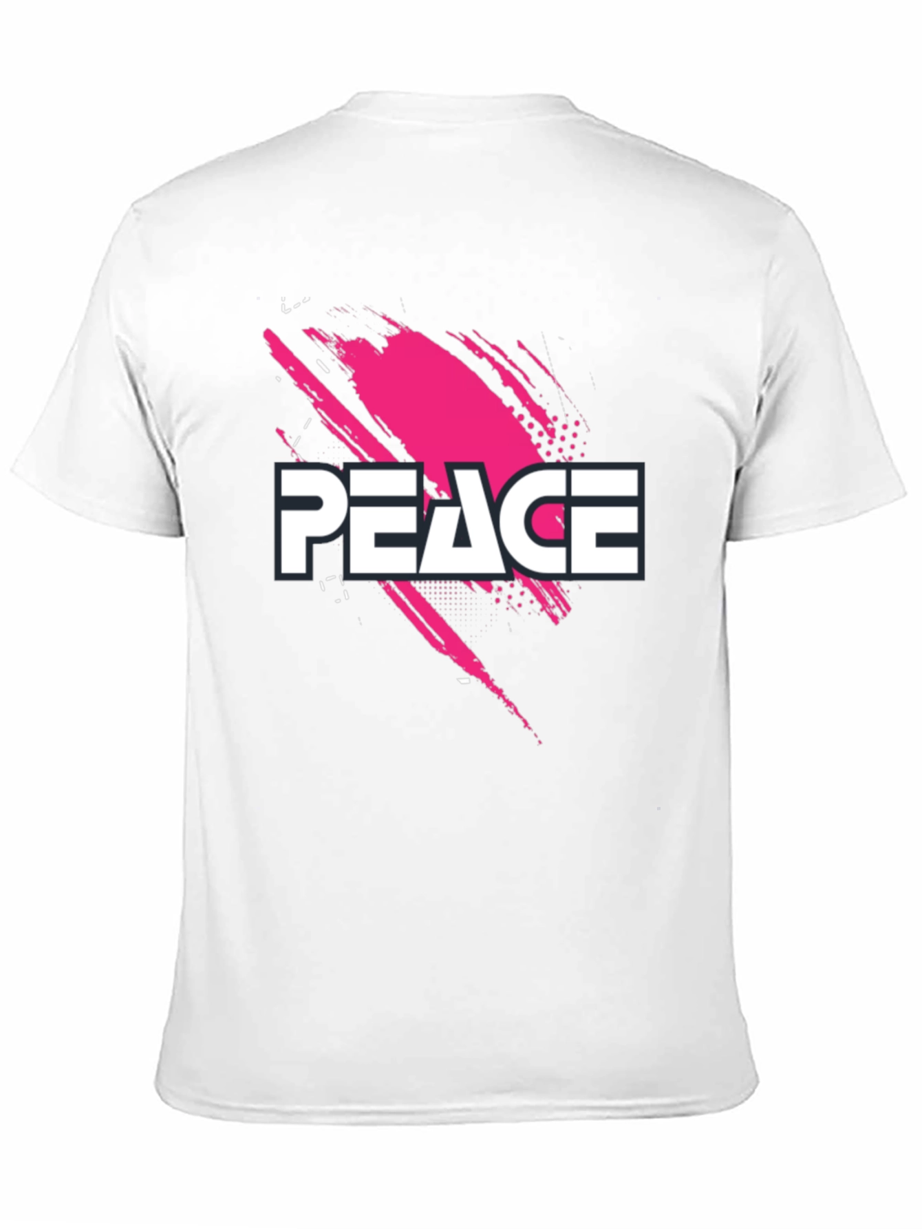 Peace Graphic Black T-Shirt