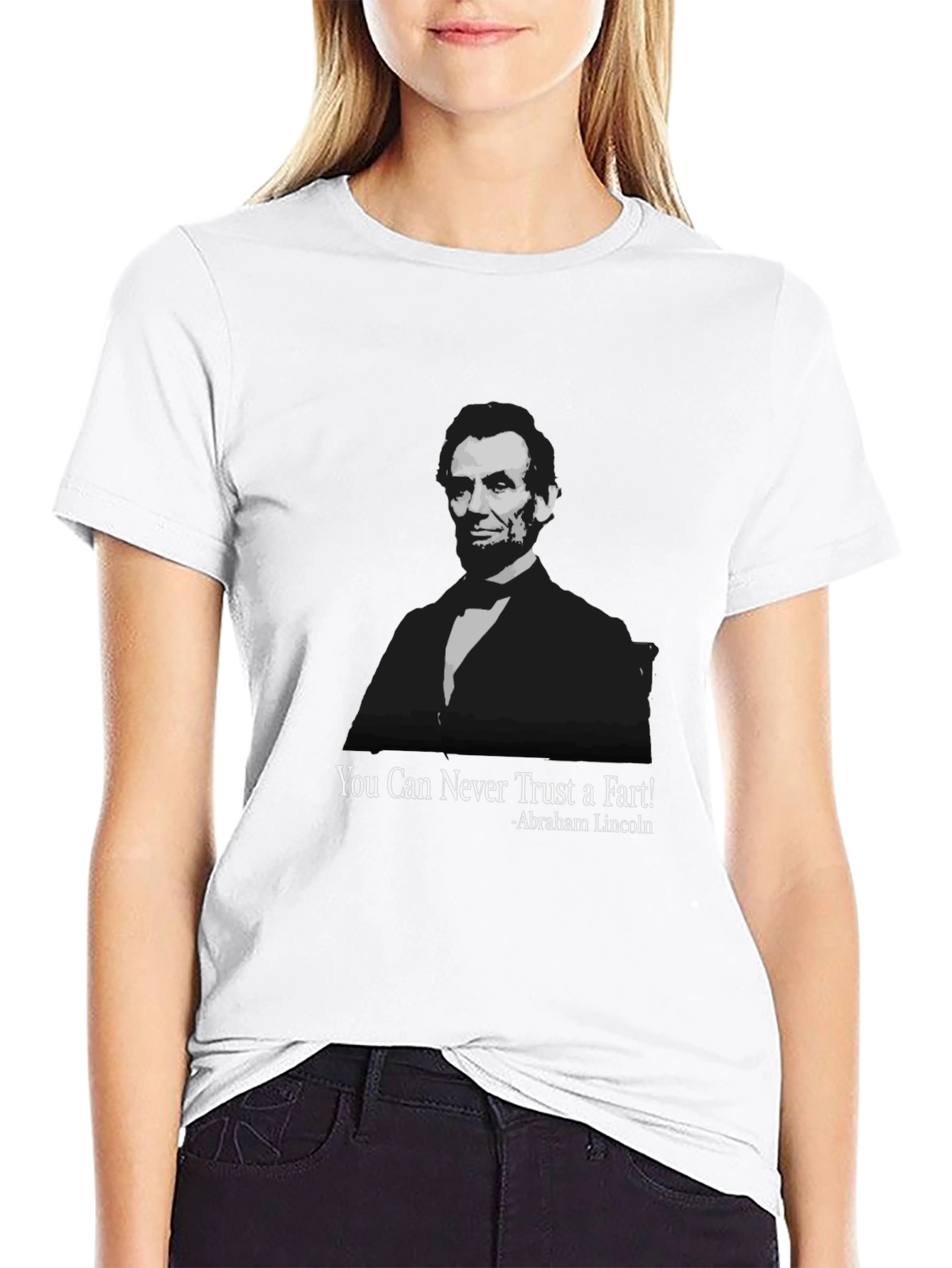 Abraham Lincoln Fart T-Shirt - Funny Quote Tee