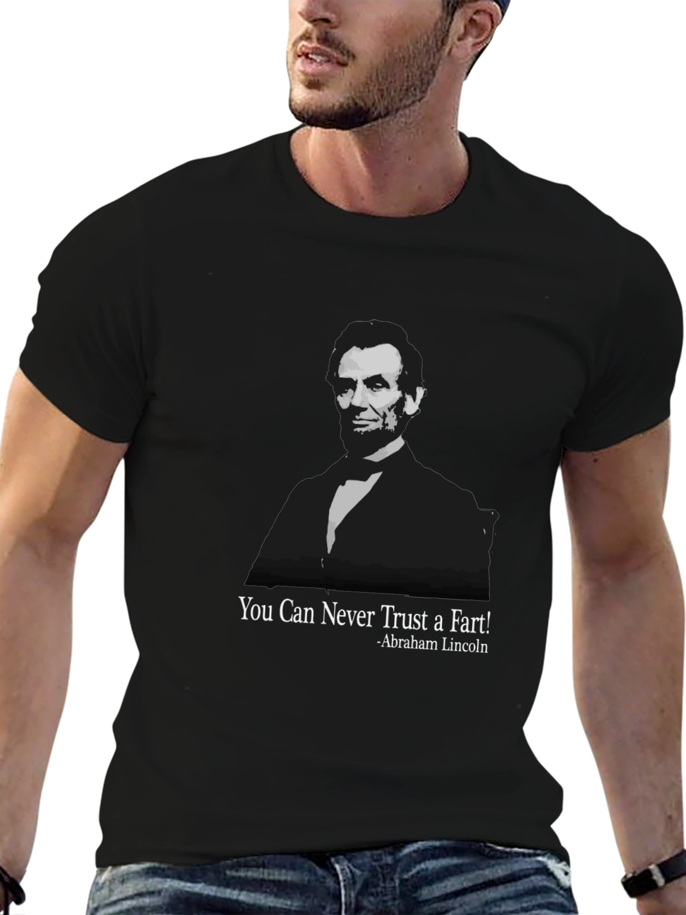 Abraham Lincoln Fart T-Shirt - Funny Quote Tee