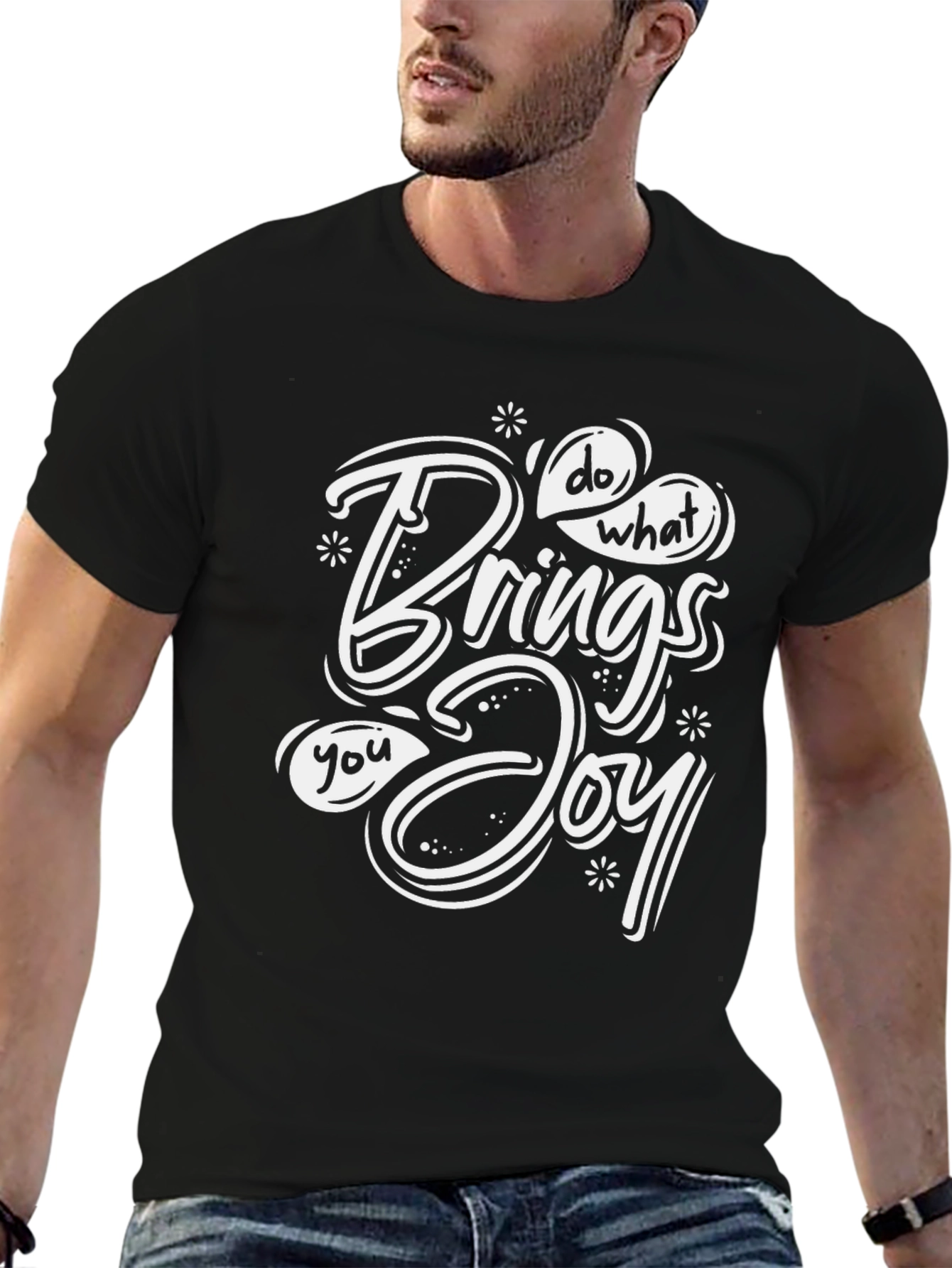 Do What Brings You Joy Black T-Shirt