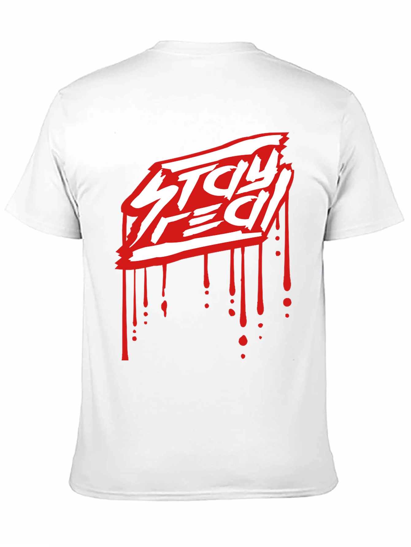 Stay Red Graphic Tee - Edgy Streetwear