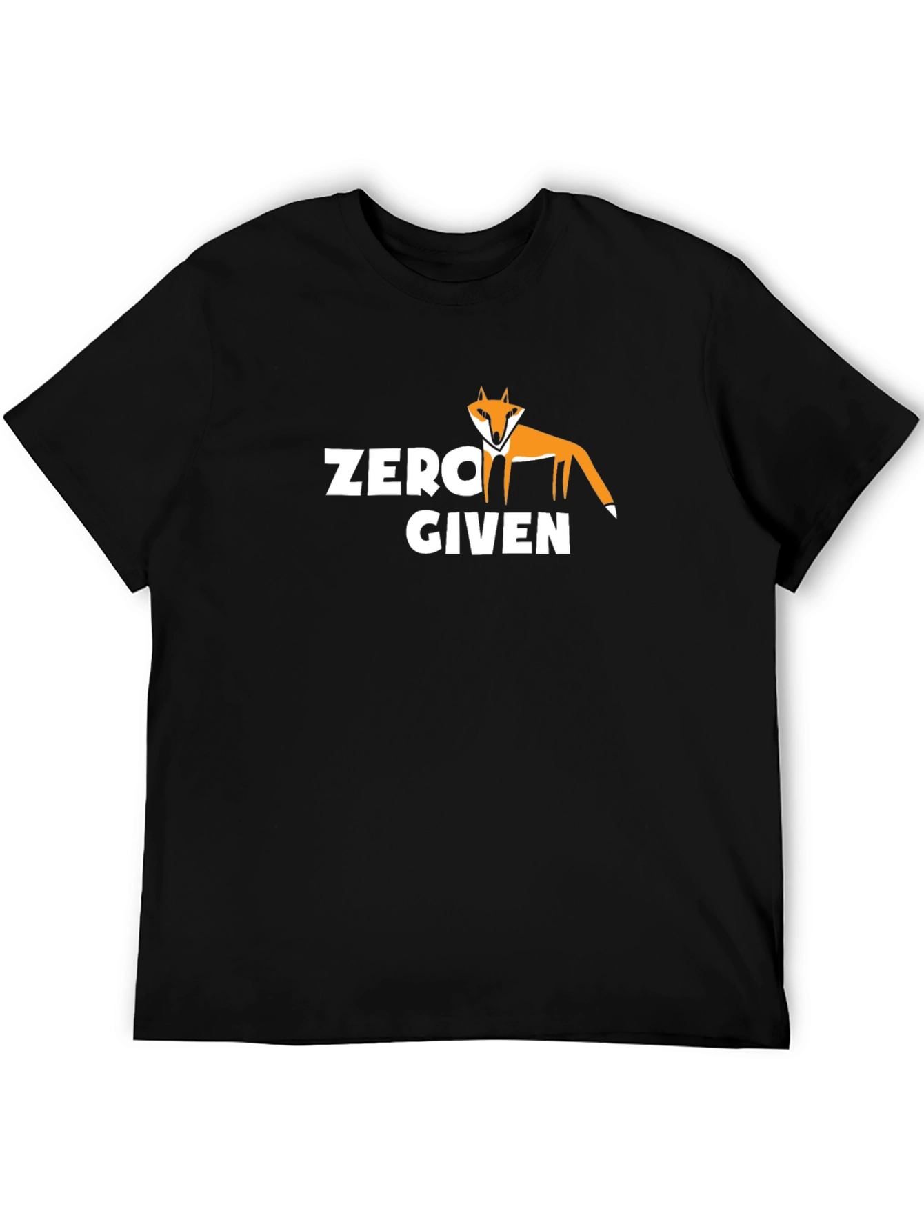 Zero Fox Given Graphic Tee - Black T-Shirt