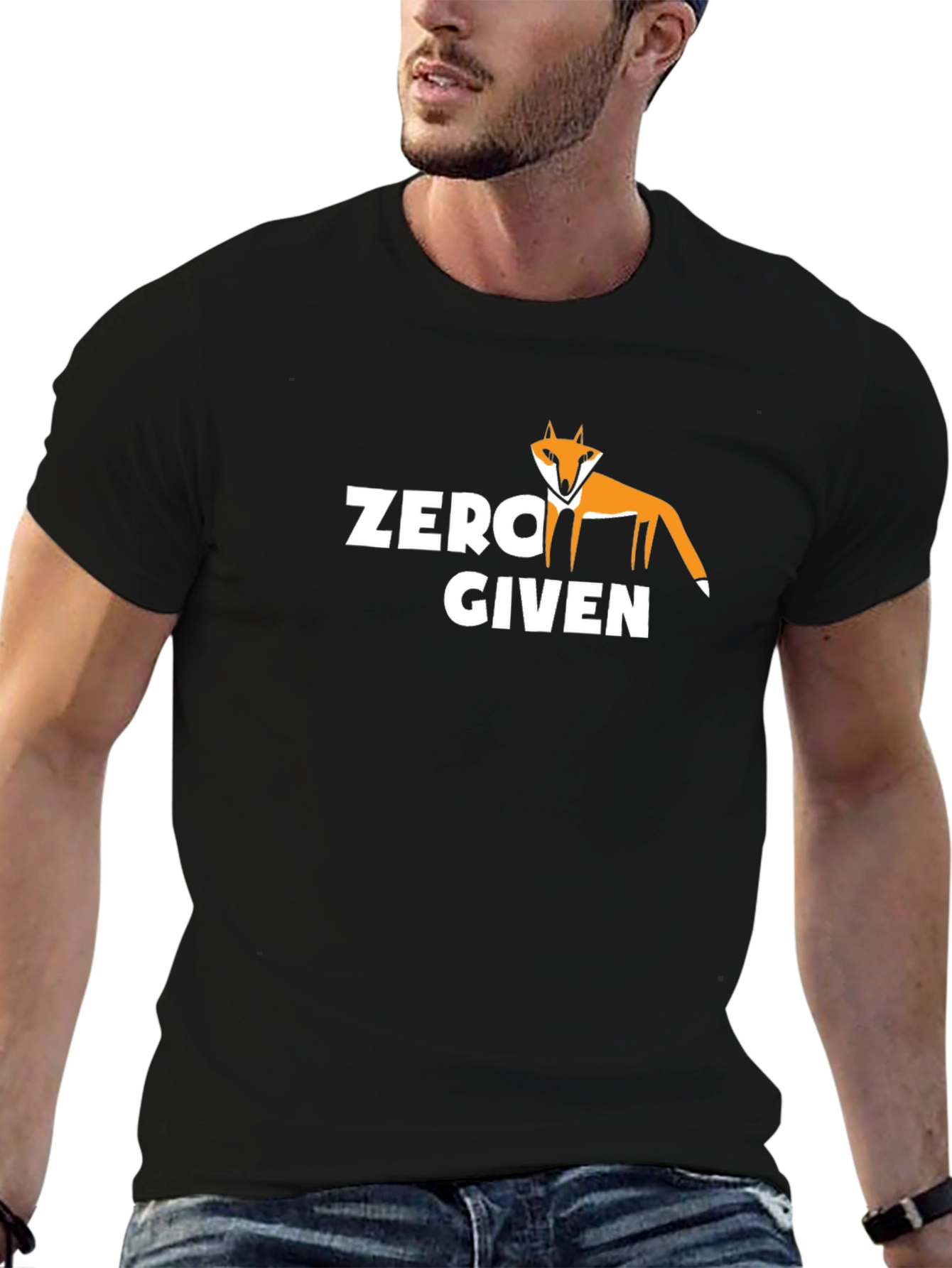 Zero Fox Given Graphic Tee - Black T-Shirt