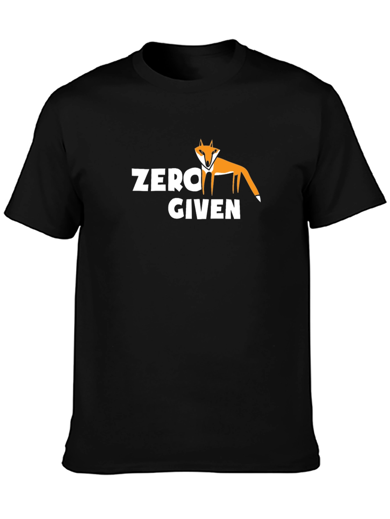 Zero Fox Given Graphic Tee - Black T-Shirt