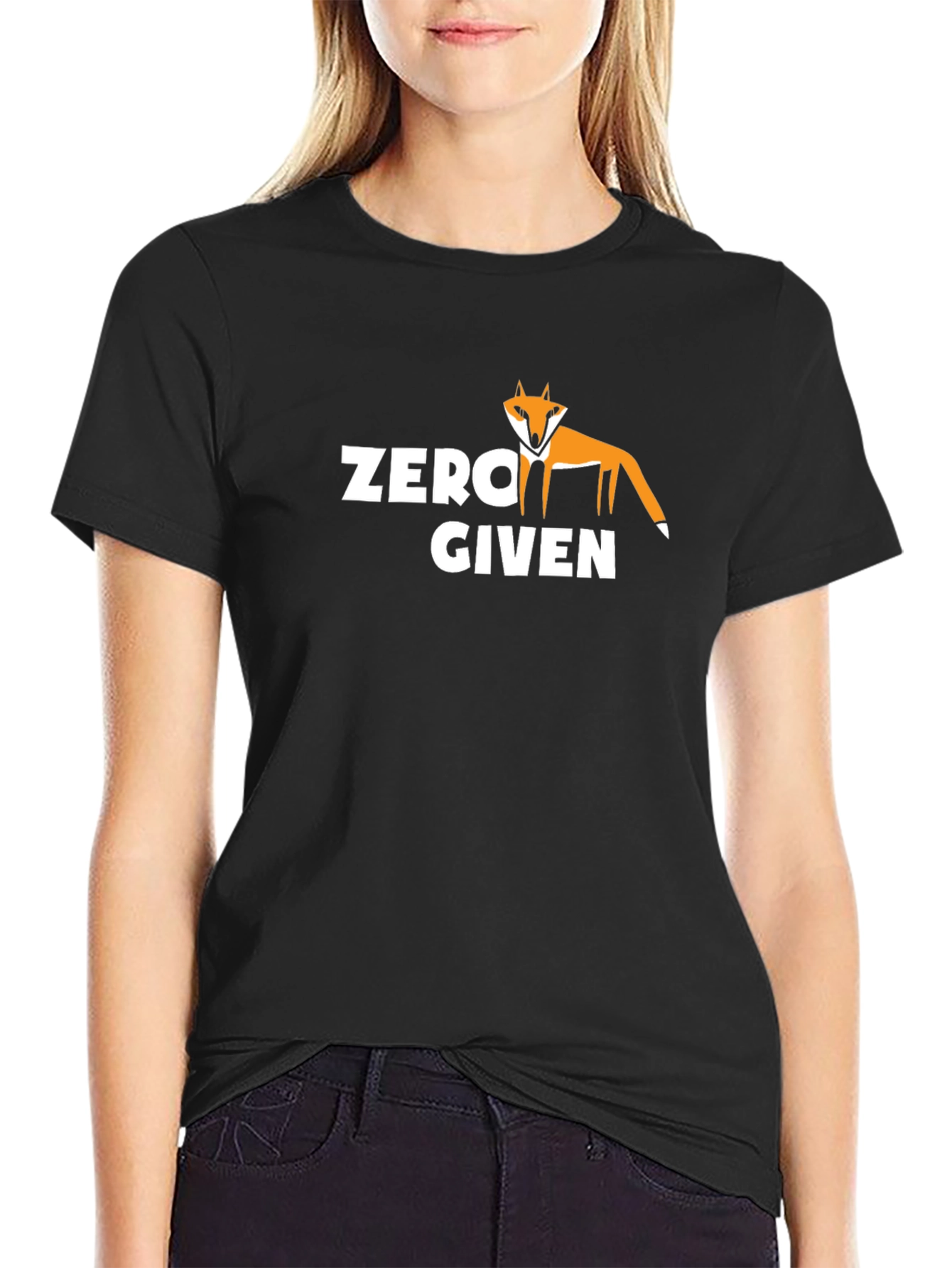 Zero Fox Given Graphic Tee - Black T-Shirt