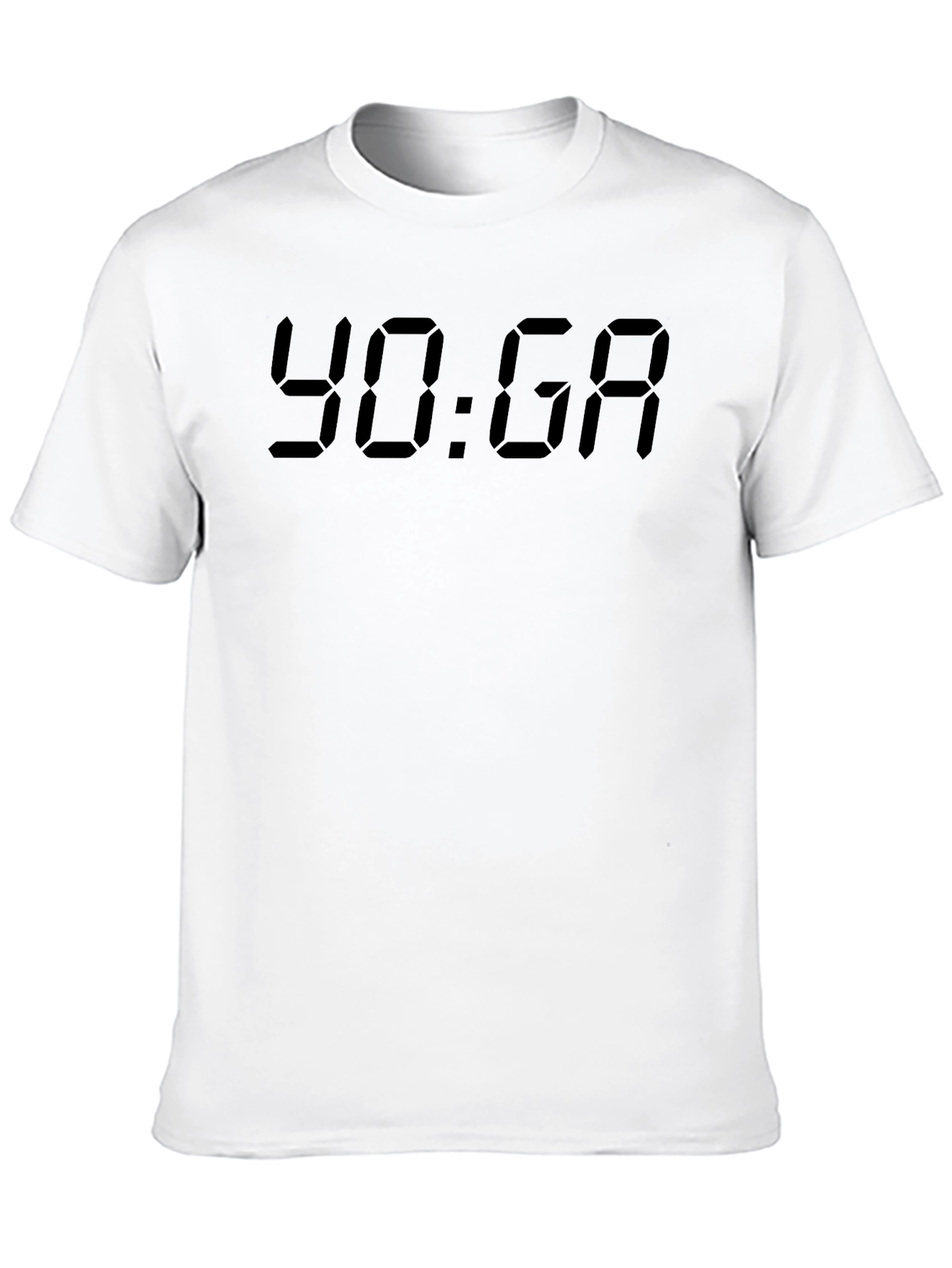 YOGA Digital T-Shirt - Black Tee