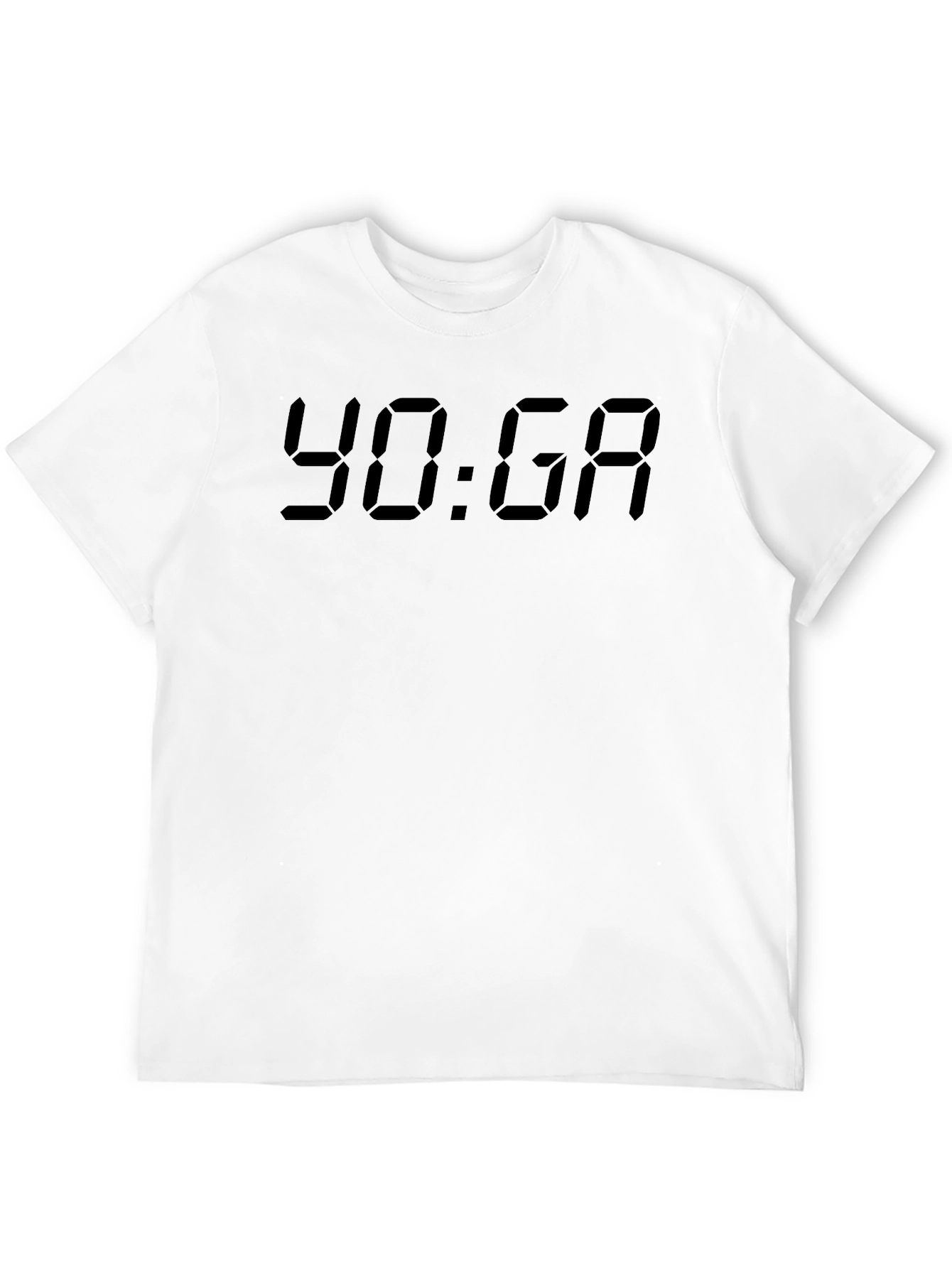 YOGA Digital T-Shirt - Black Tee