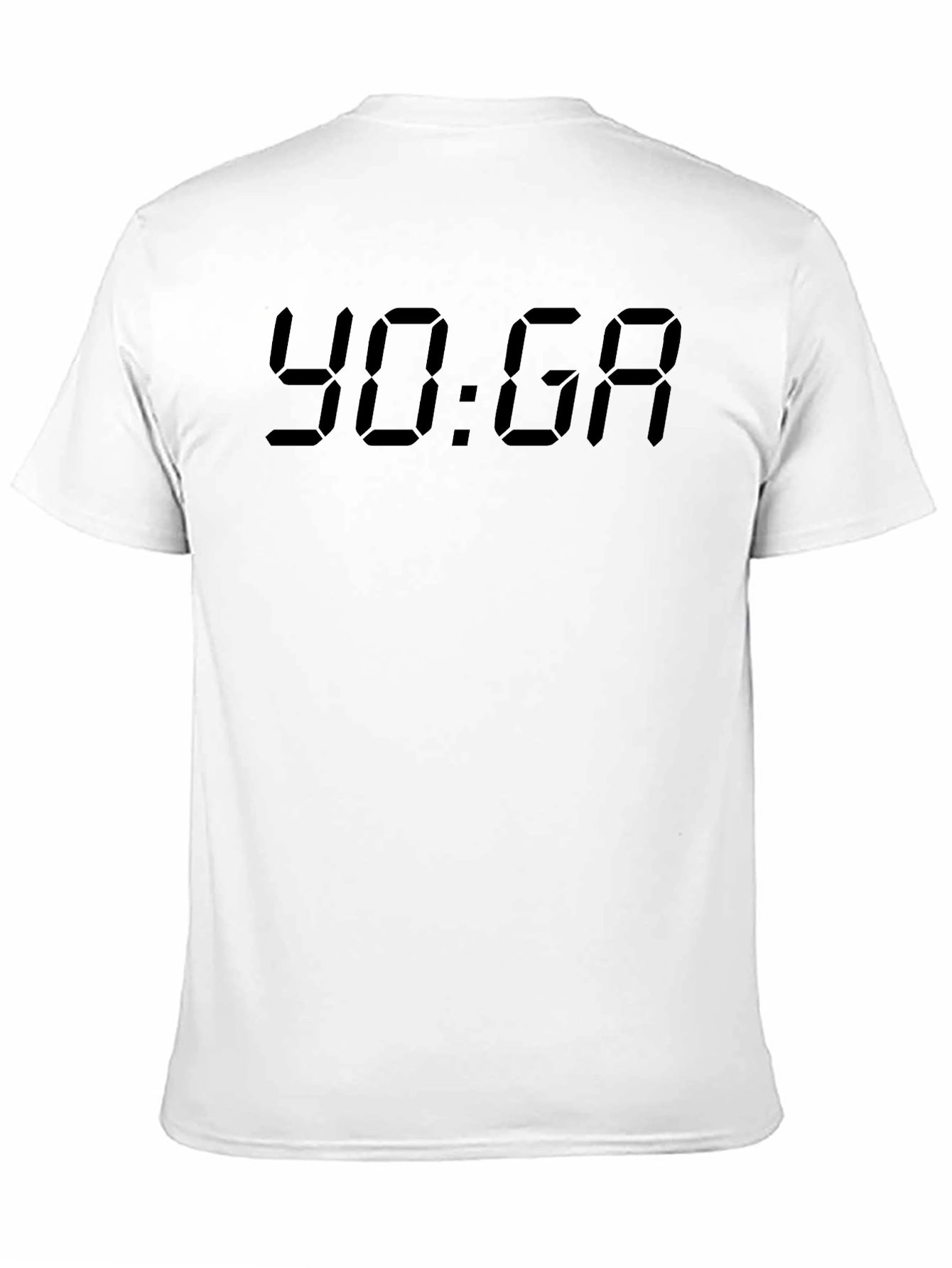 YOGA Digital T-Shirt - Black Tee