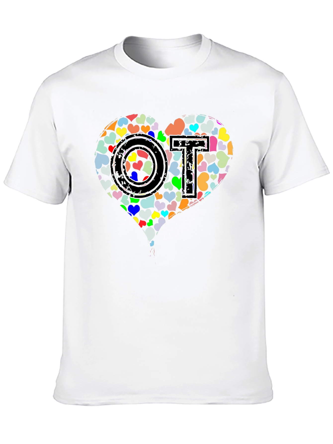 OT Heart T-Shirt - Occupational Therapy Tee