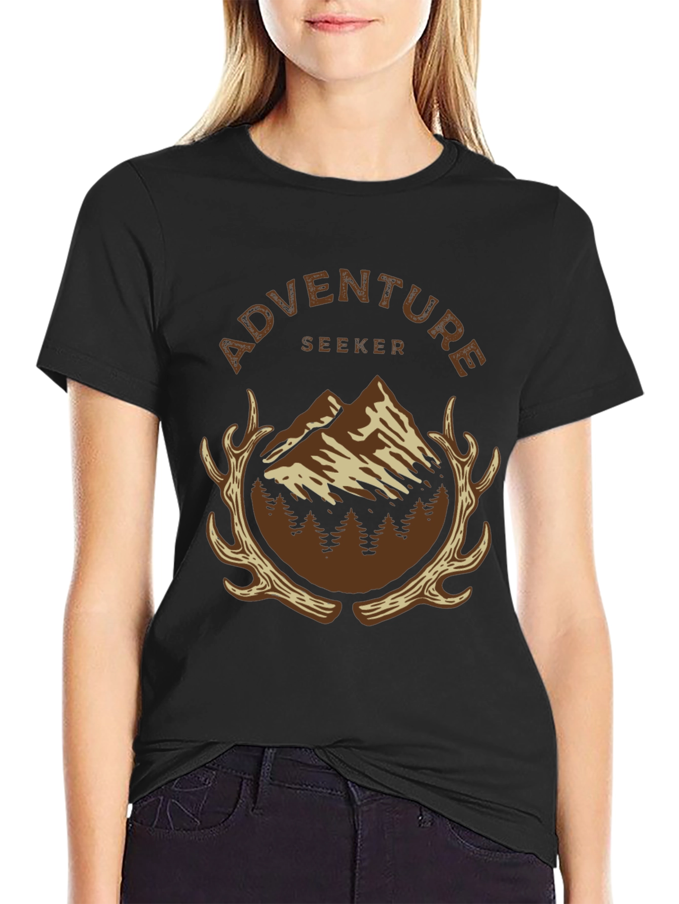 Adventure Seeker Graphic Tee - Nature Inspired Design