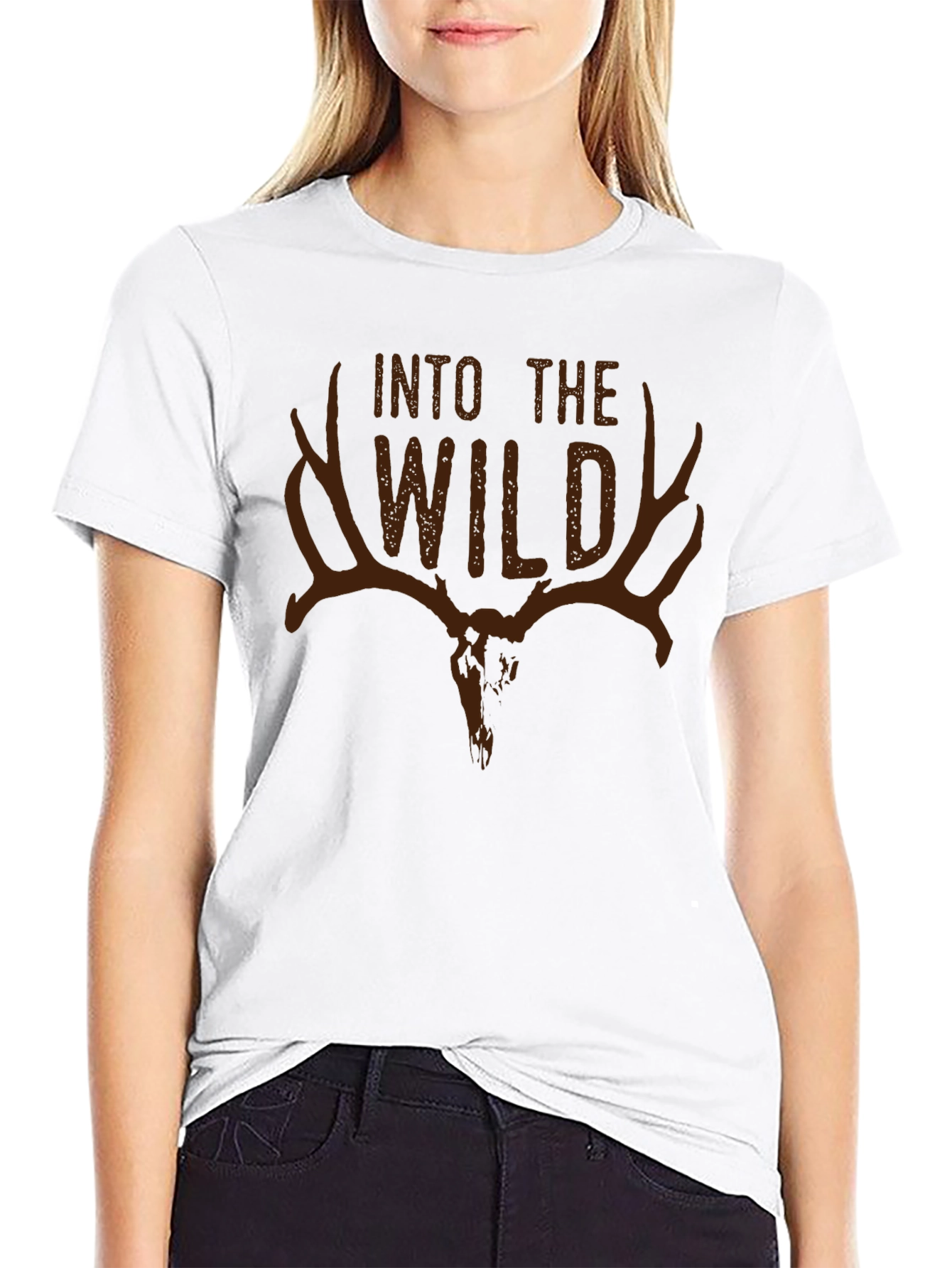 Into The Wild Graphic Tee - Black Unisex T-Shirt