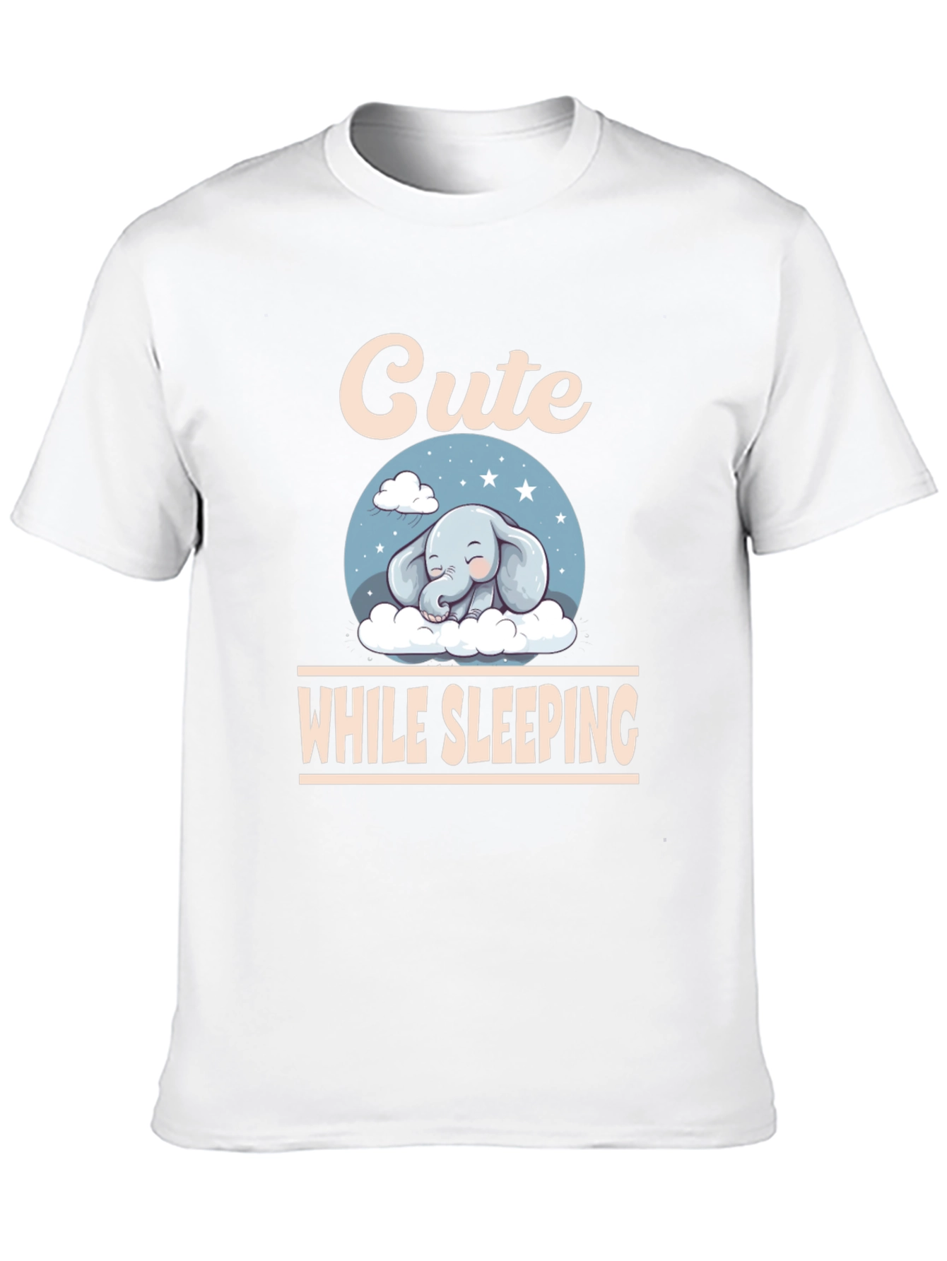 Cute Sleeping Elephant T-Shirt