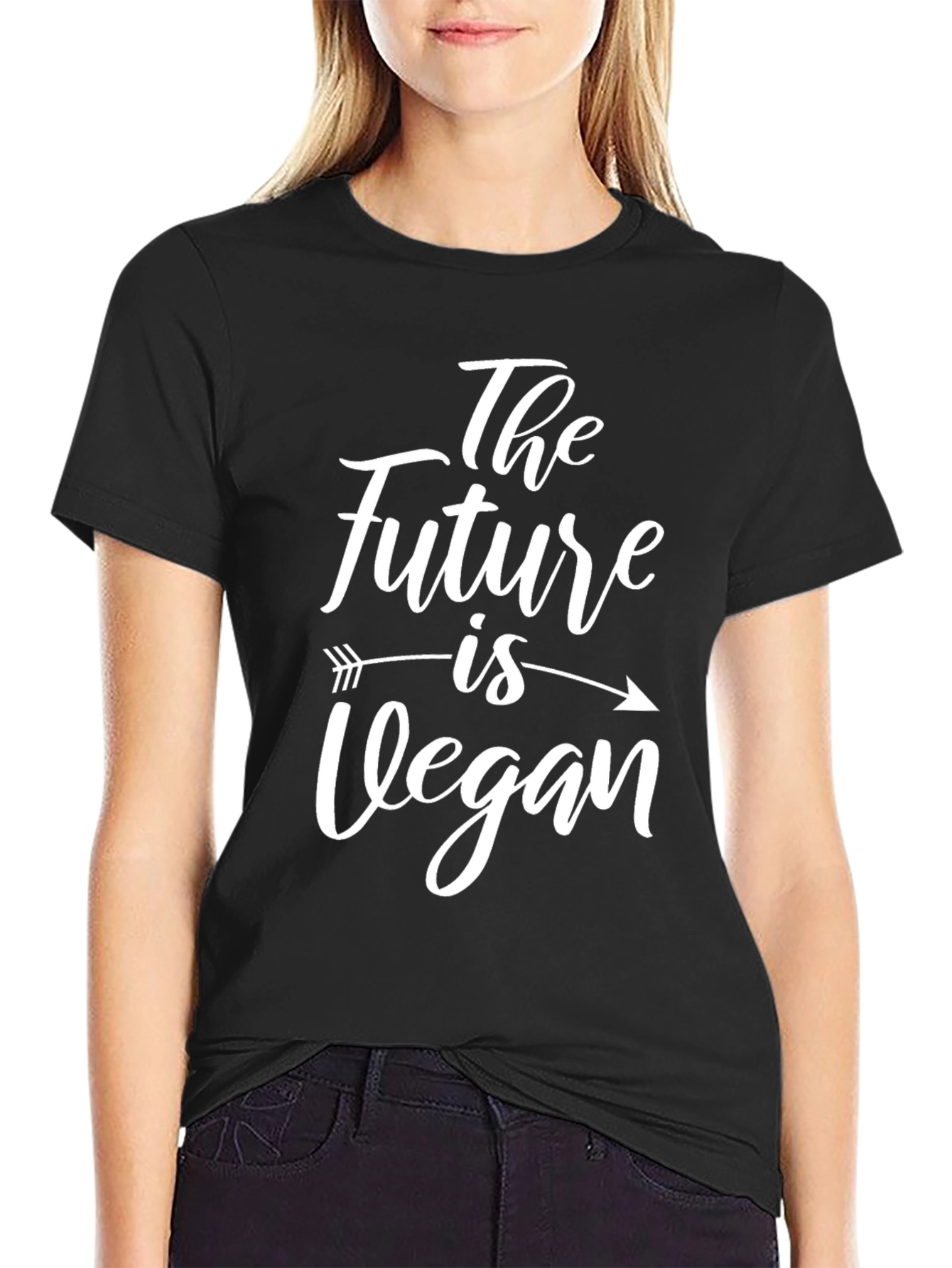 Vegan Future T-Shirt - Arrow Design