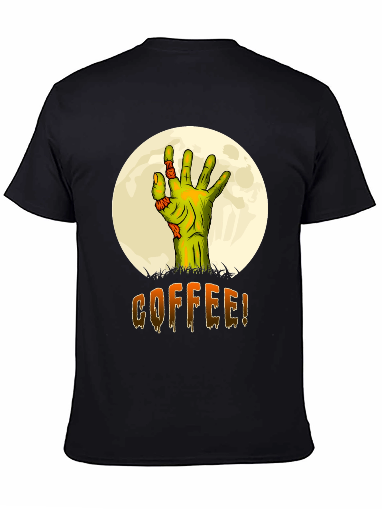 Zombie Coffee Graphic T-Shirt