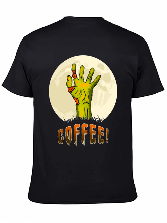 Zombie Coffee Graphic T-Shirt