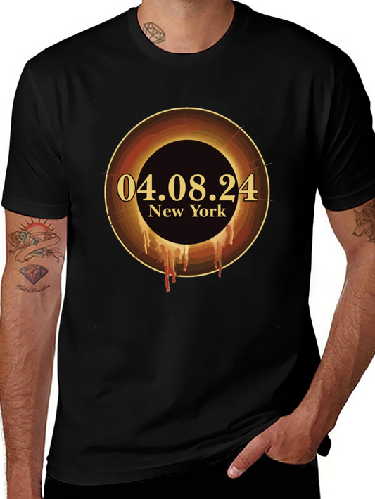 Total Solar Eclipse April 8 2024 New York T-Shirt