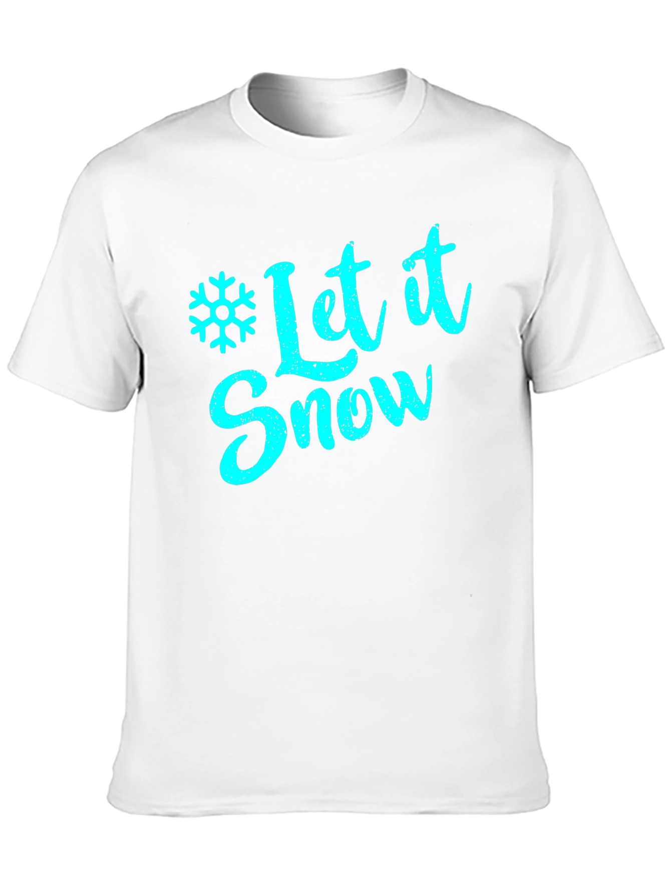 Let It Snow T-Shirt - Festive Holiday Tee