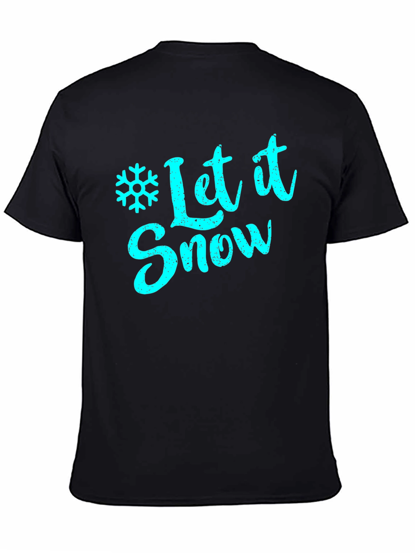 Let It Snow T-Shirt - Festive Holiday Tee