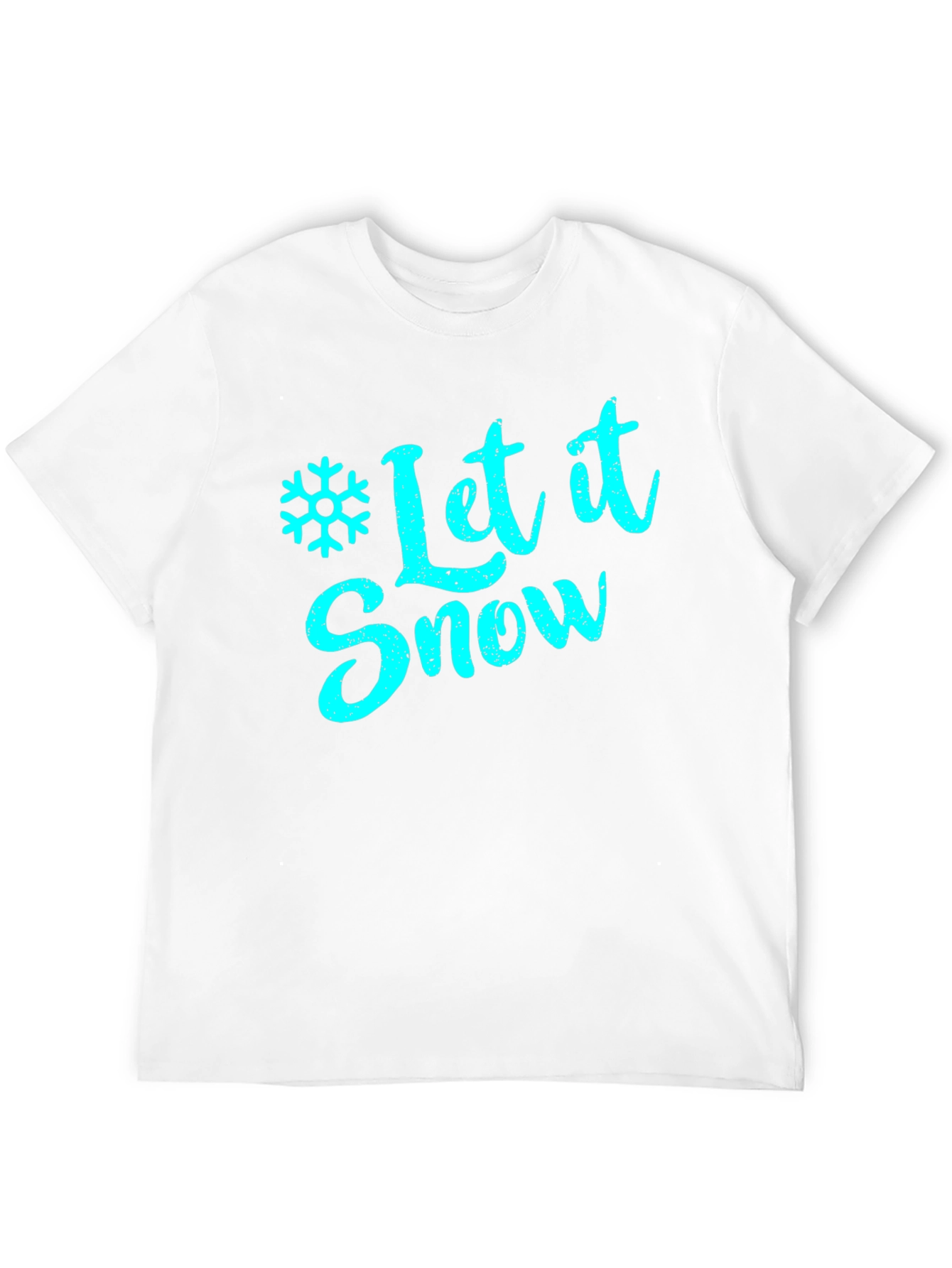 Let It Snow T-Shirt - Festive Holiday Tee