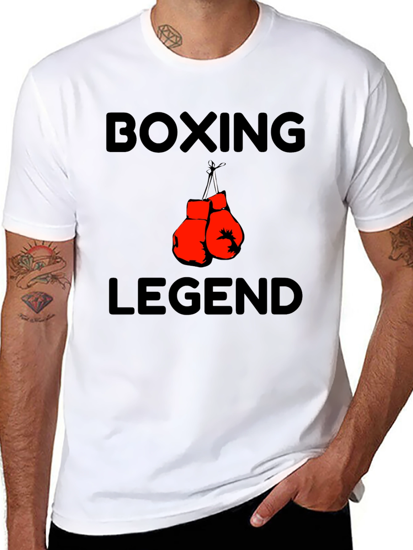 Boxing Legend Black T-Shirt