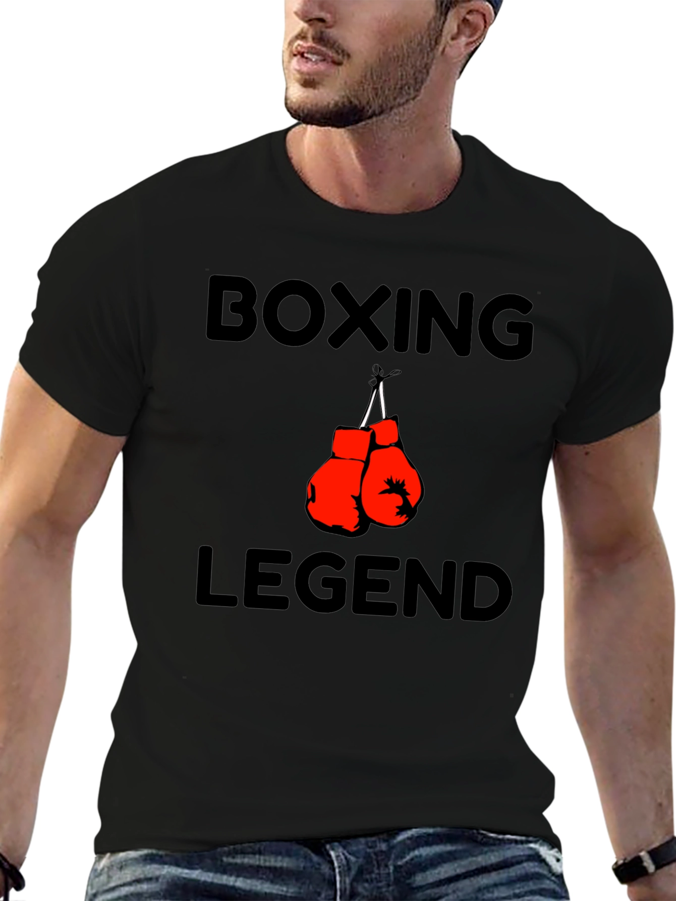 Boxing Legend Black T-Shirt