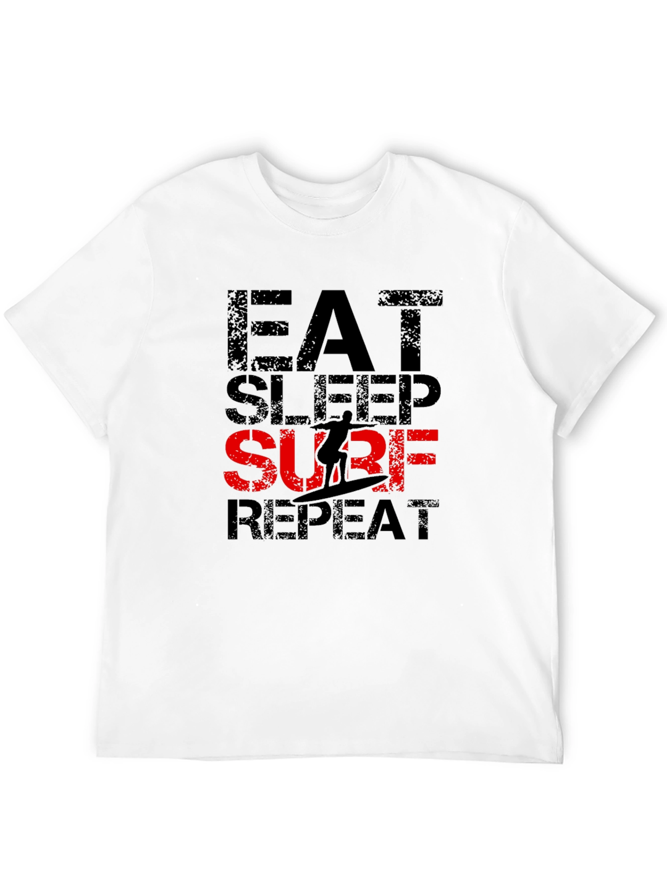 Eat Sleep Surf Repeat Graphic T-Shirt