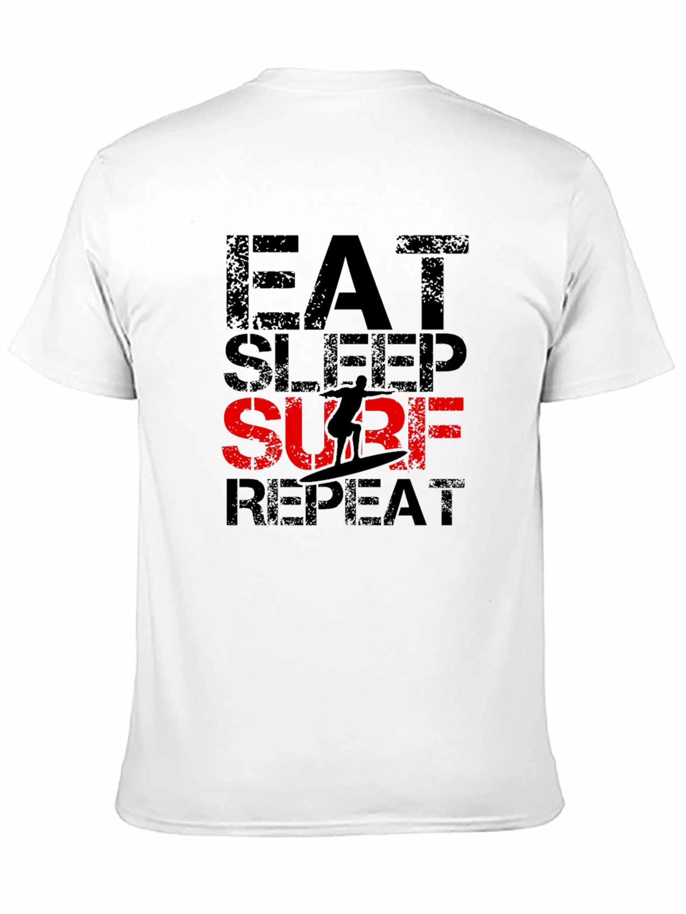 Eat Sleep Surf Repeat Graphic T-Shirt