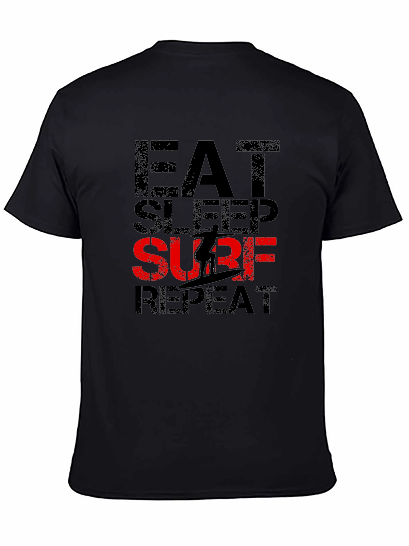 Eat Sleep Surf Repeat Graphic T-Shirt