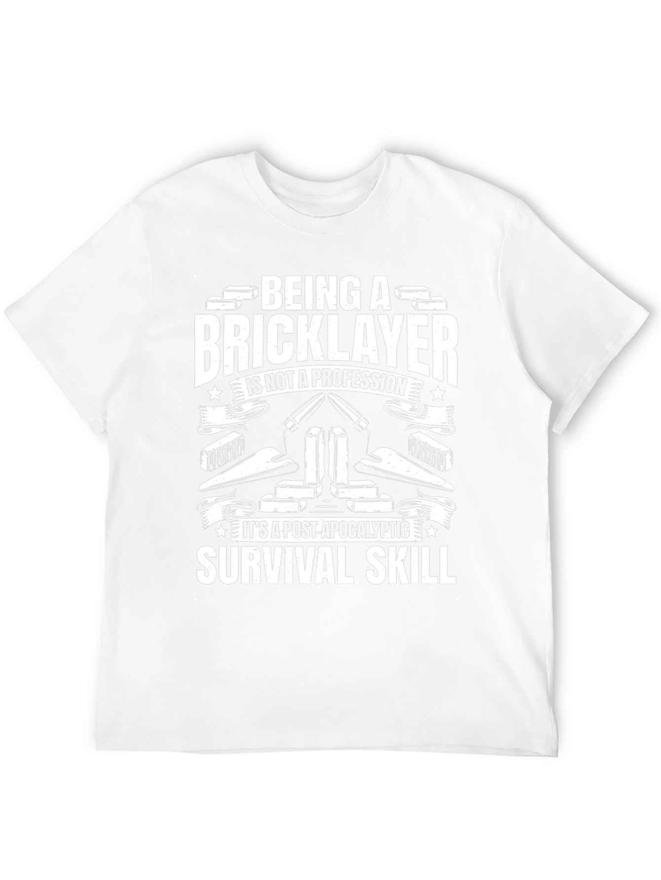 Bricklayer Survival Skill Graphic Tee