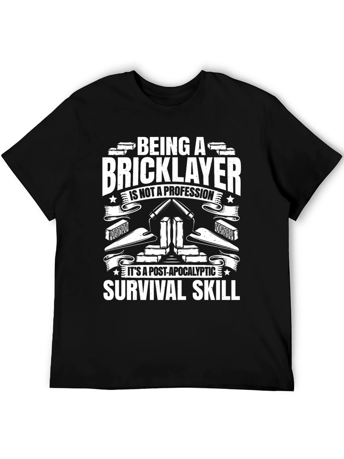 Bricklayer Survival Skill Graphic Tee